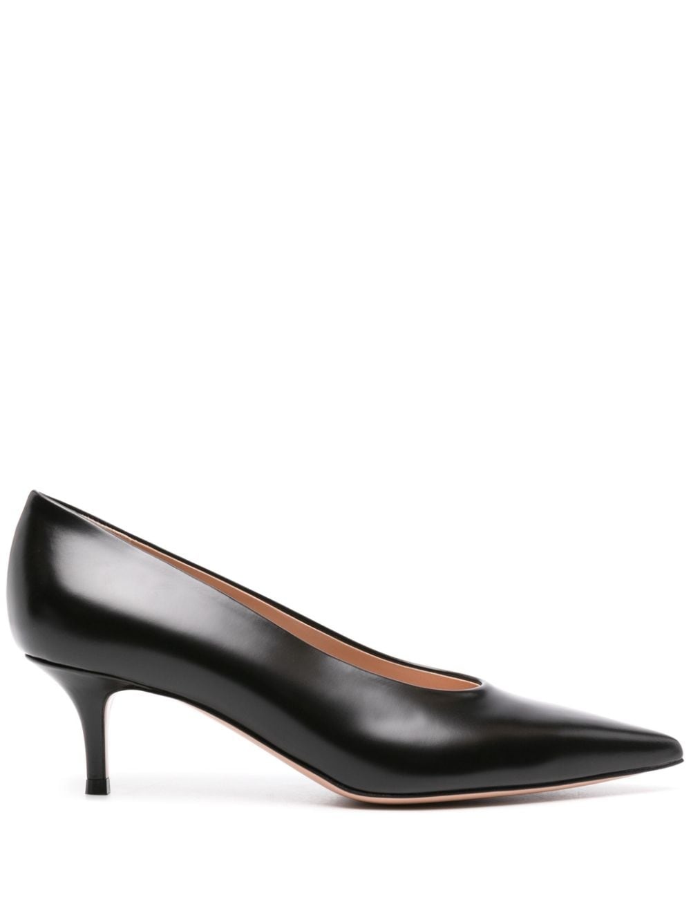 Robbie 55mm leather pumps - 1