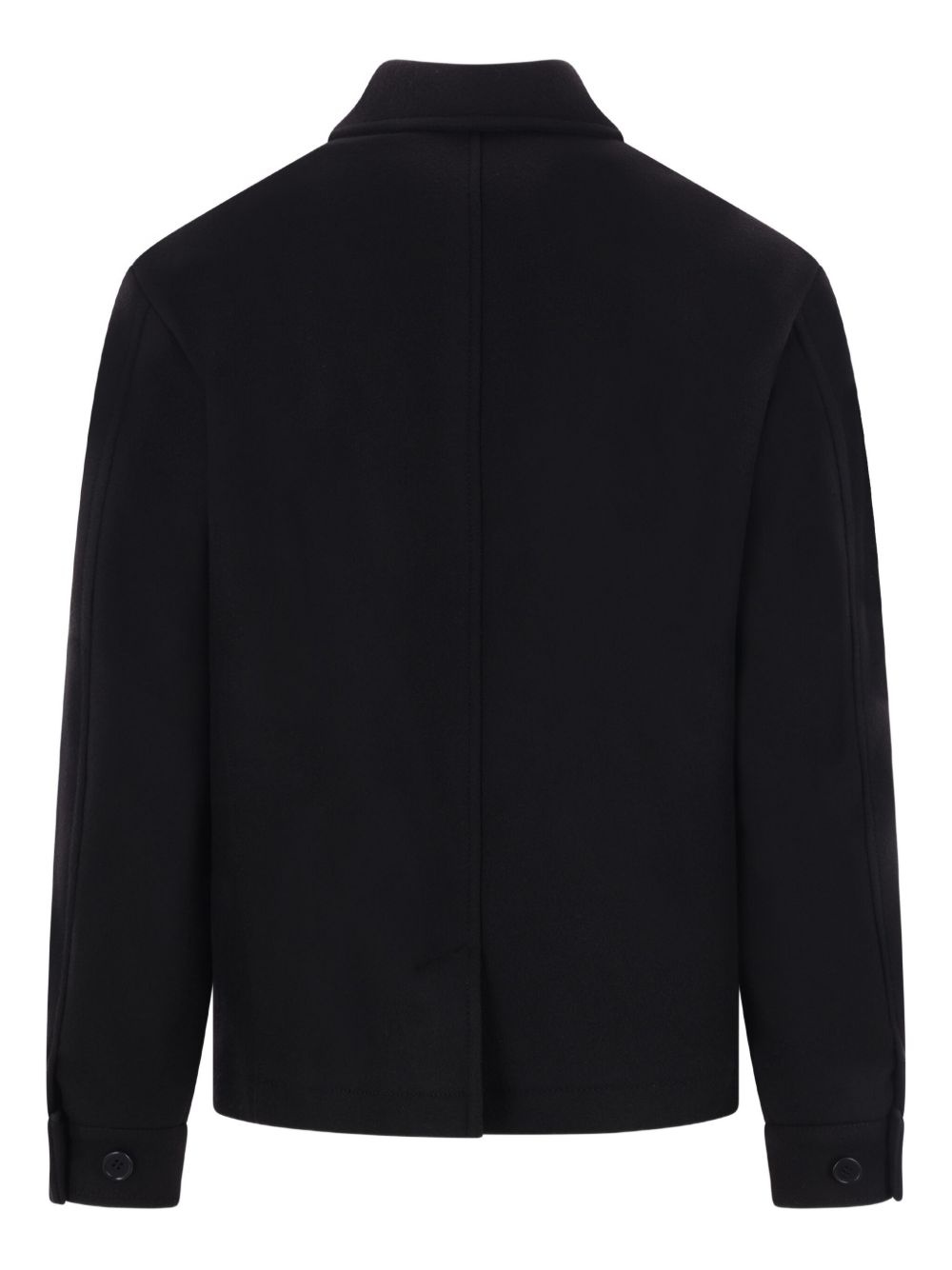 button-closure patch-pocket jacket - 2