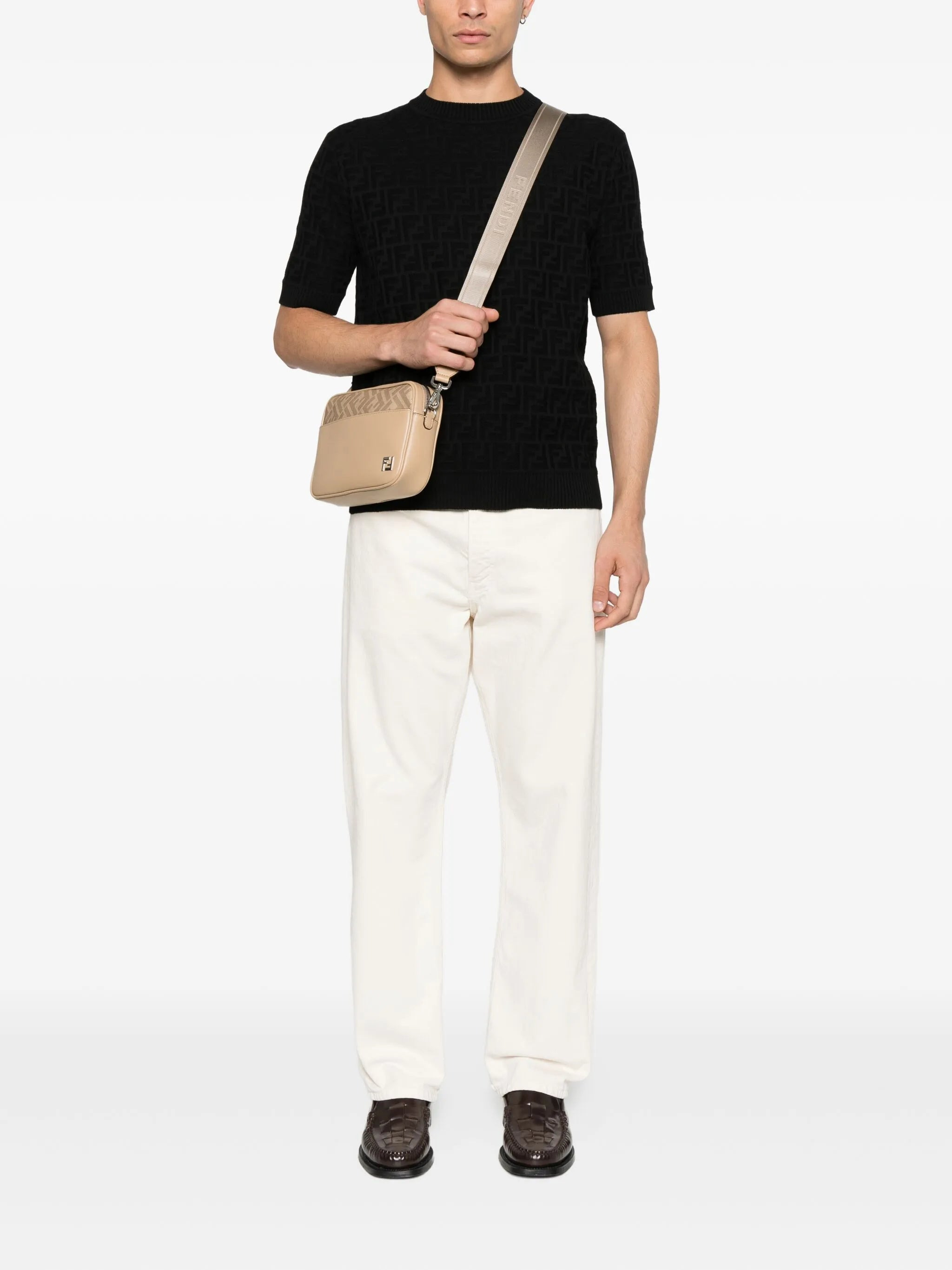 Fendi FF-logo T-shirt - 4