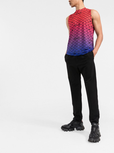 Off-White monogram iridescent-effect tank top outlook