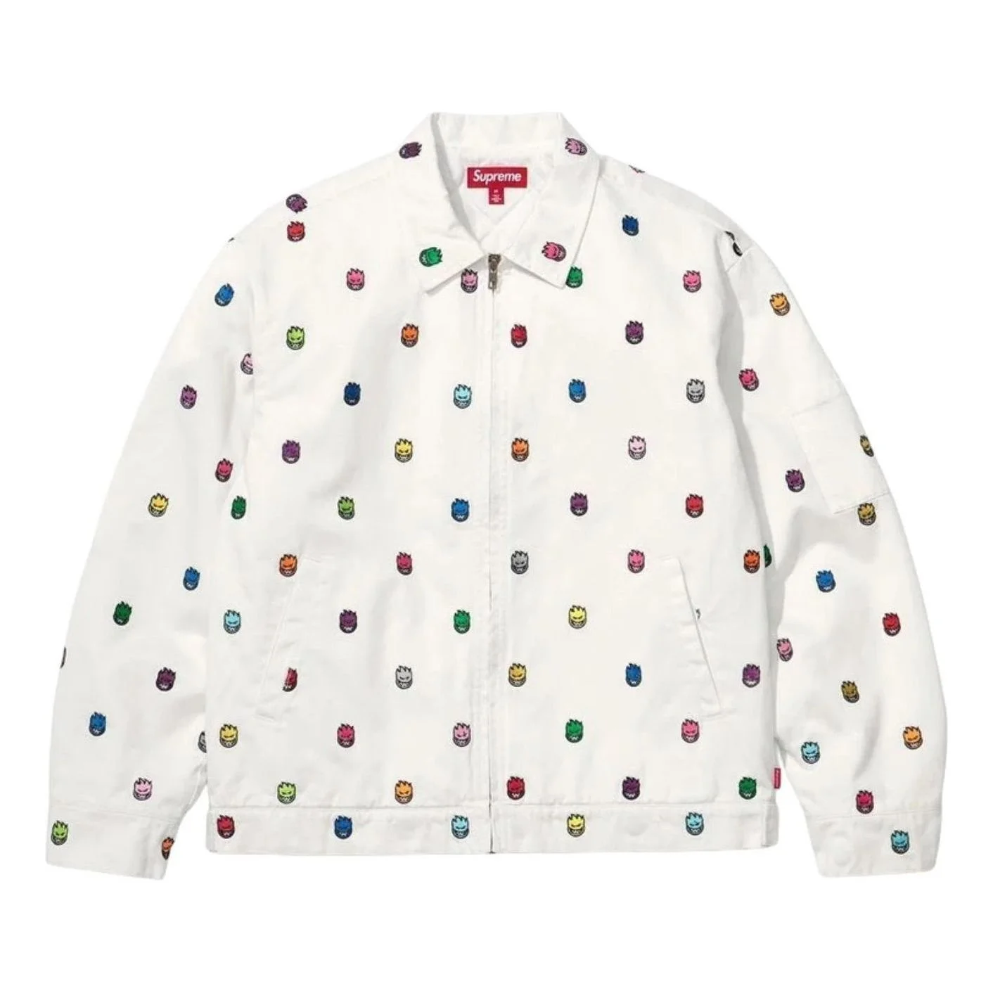Supreme x Spitfire SS26 Work Jacket 'White' SUP-SS26-341-WHT - 1