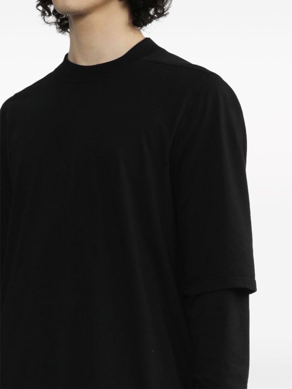 double-layered cotton T-shirt - 5