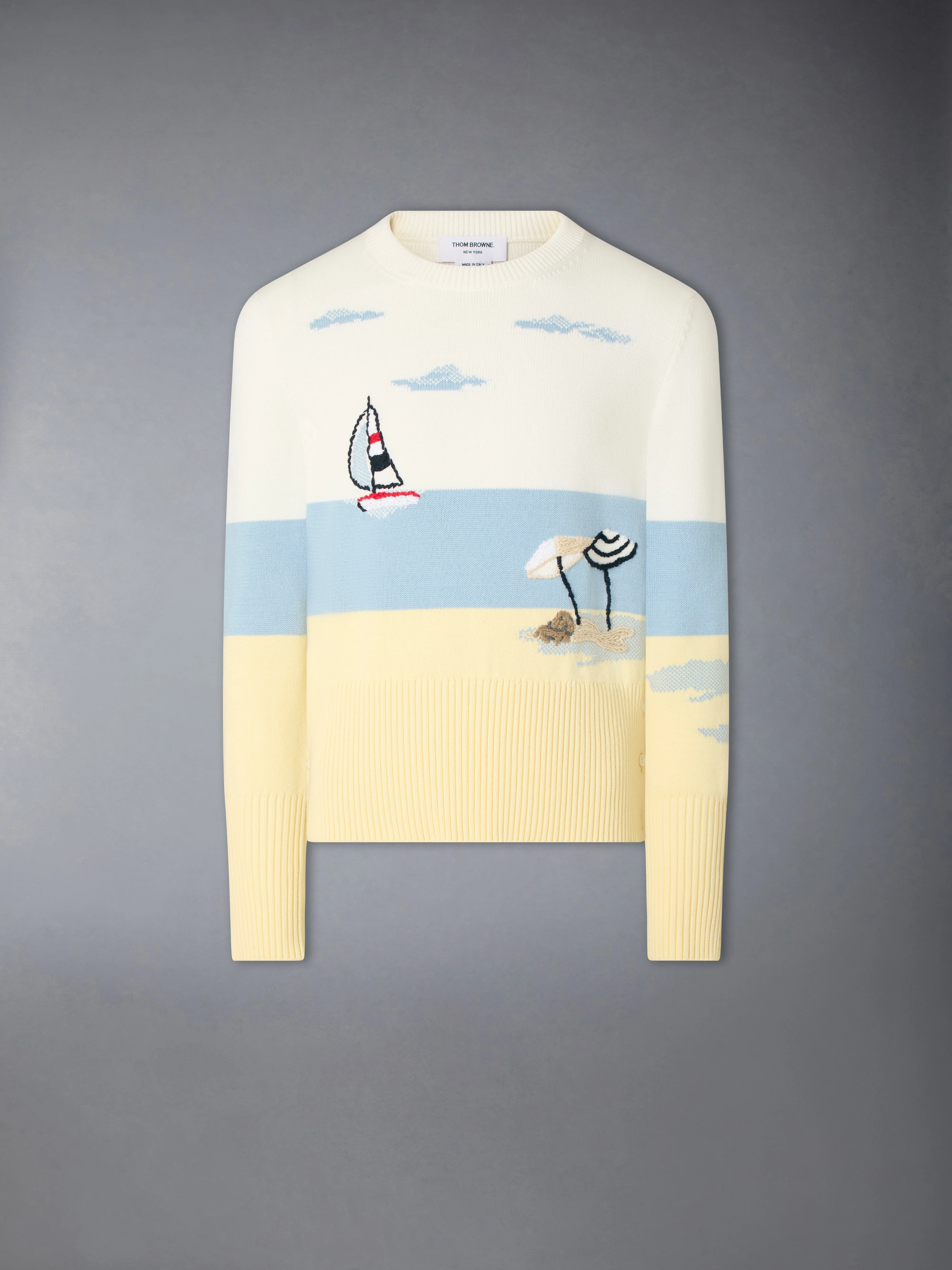 NANTUCKET SCENIC JERSEY PULLOVER - 1