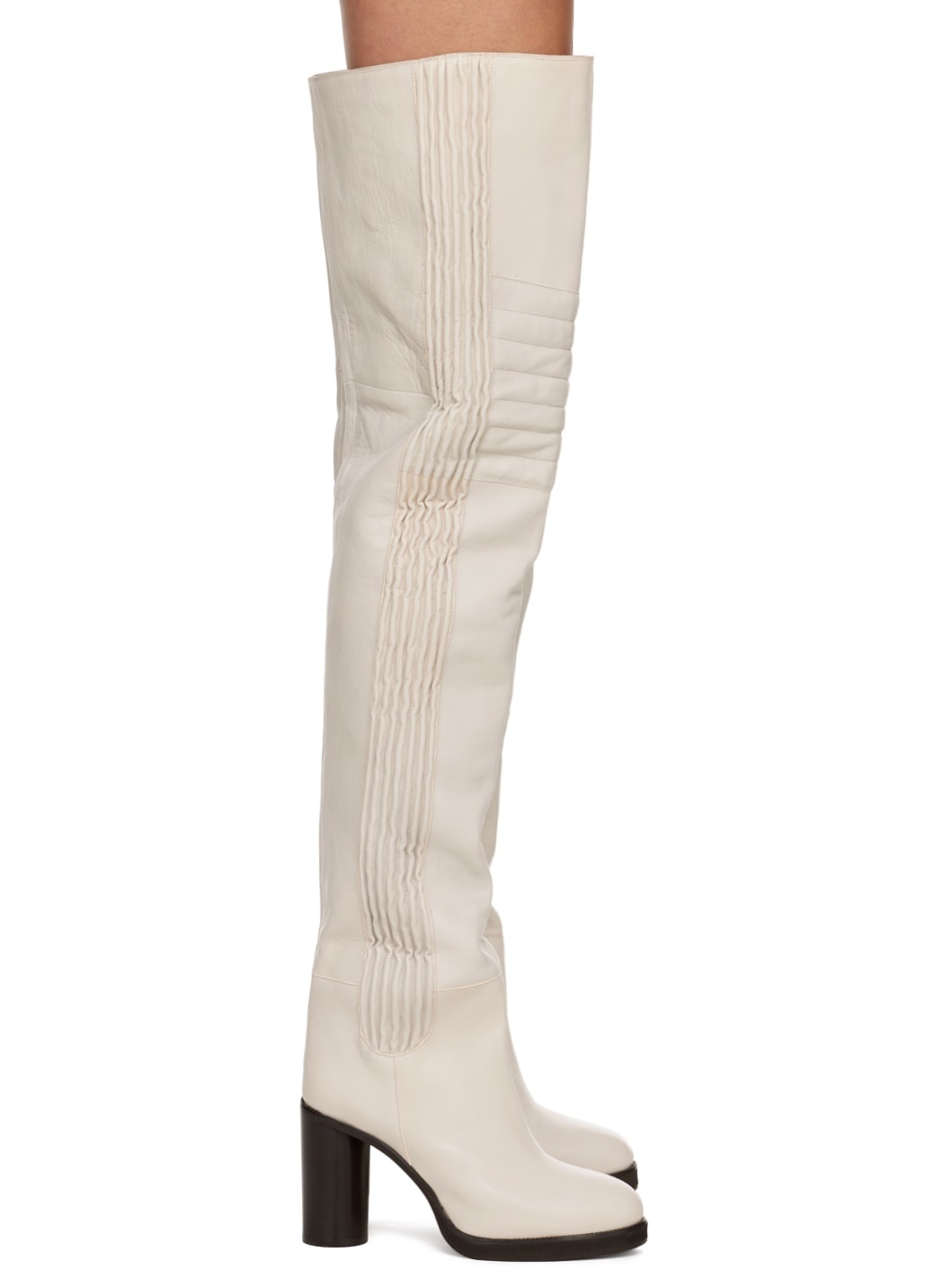White Laelle Boots - 1