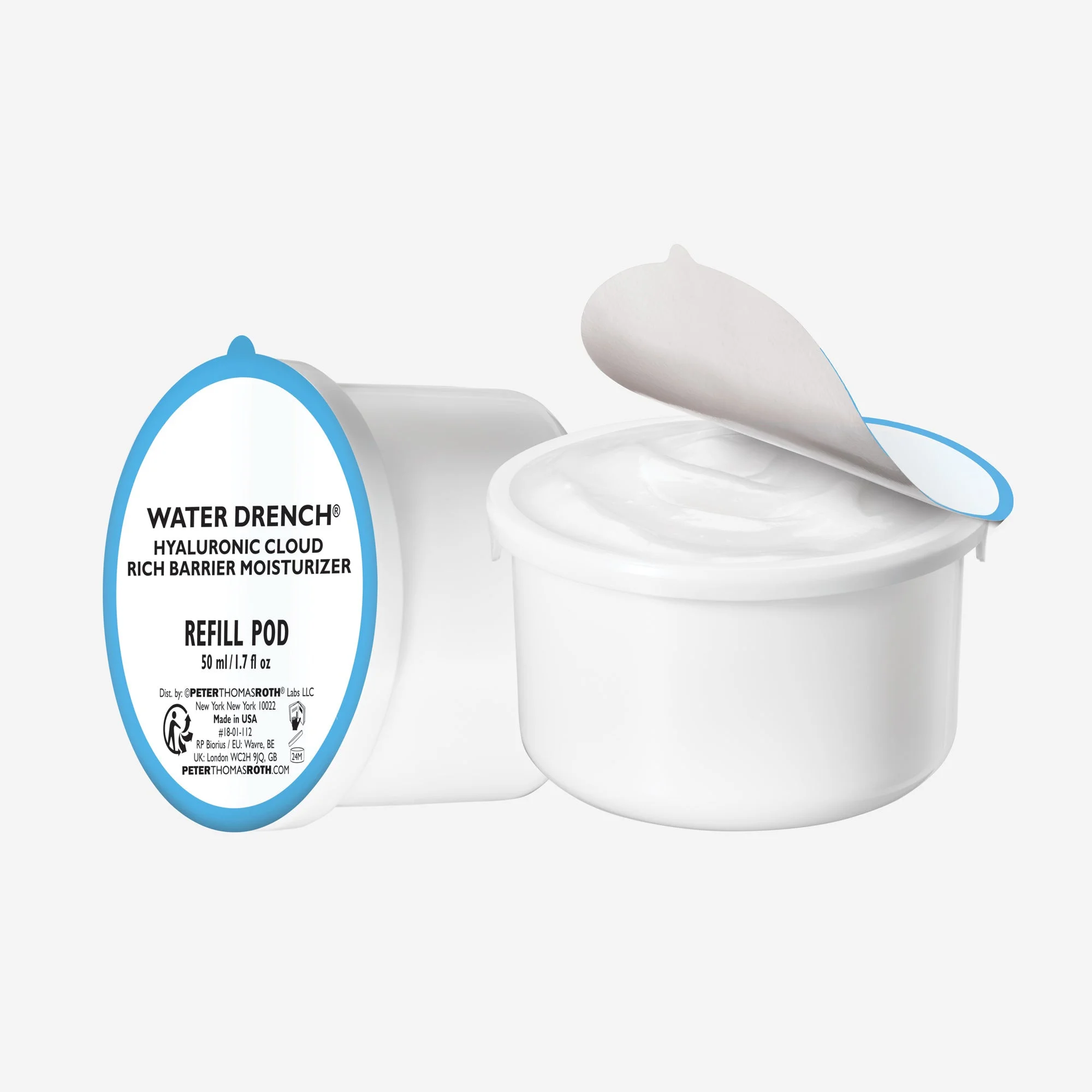 Water Drench Hyaluronic Cloud Rich Barrier Moisturizer - Refill Pod, 1.7 fl oz - 1