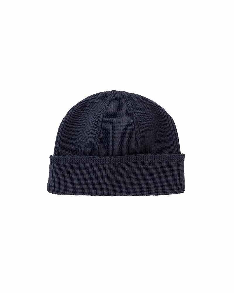 visvim WATCH CAP NAVY outlook