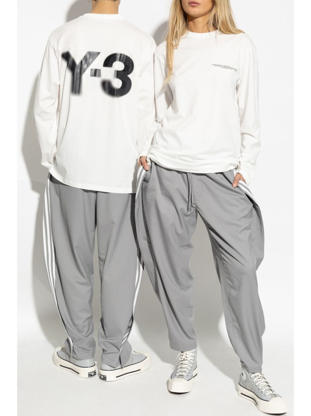 stripe-detailing track pants - 3