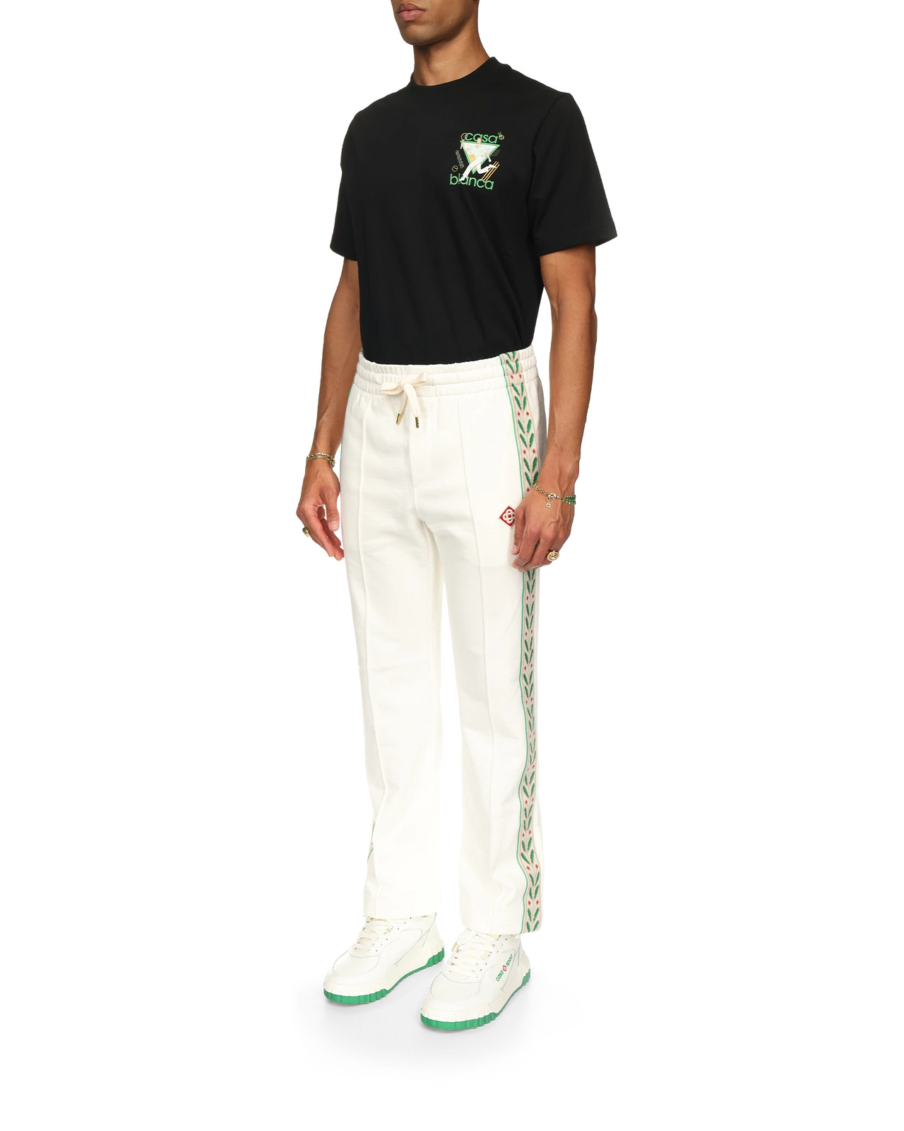 Laurel Panelled Sweatpants | Casablanca Paris - 3