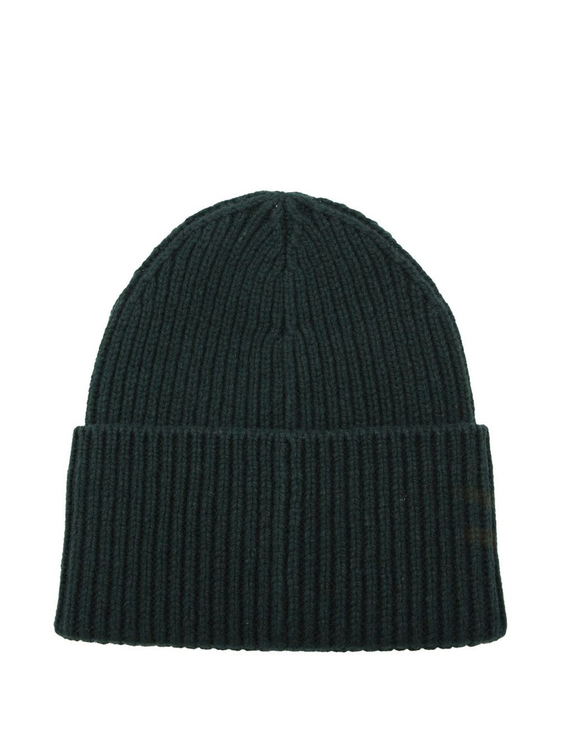 Carhartt x Sacai ribbed logo-patch beanie outlook