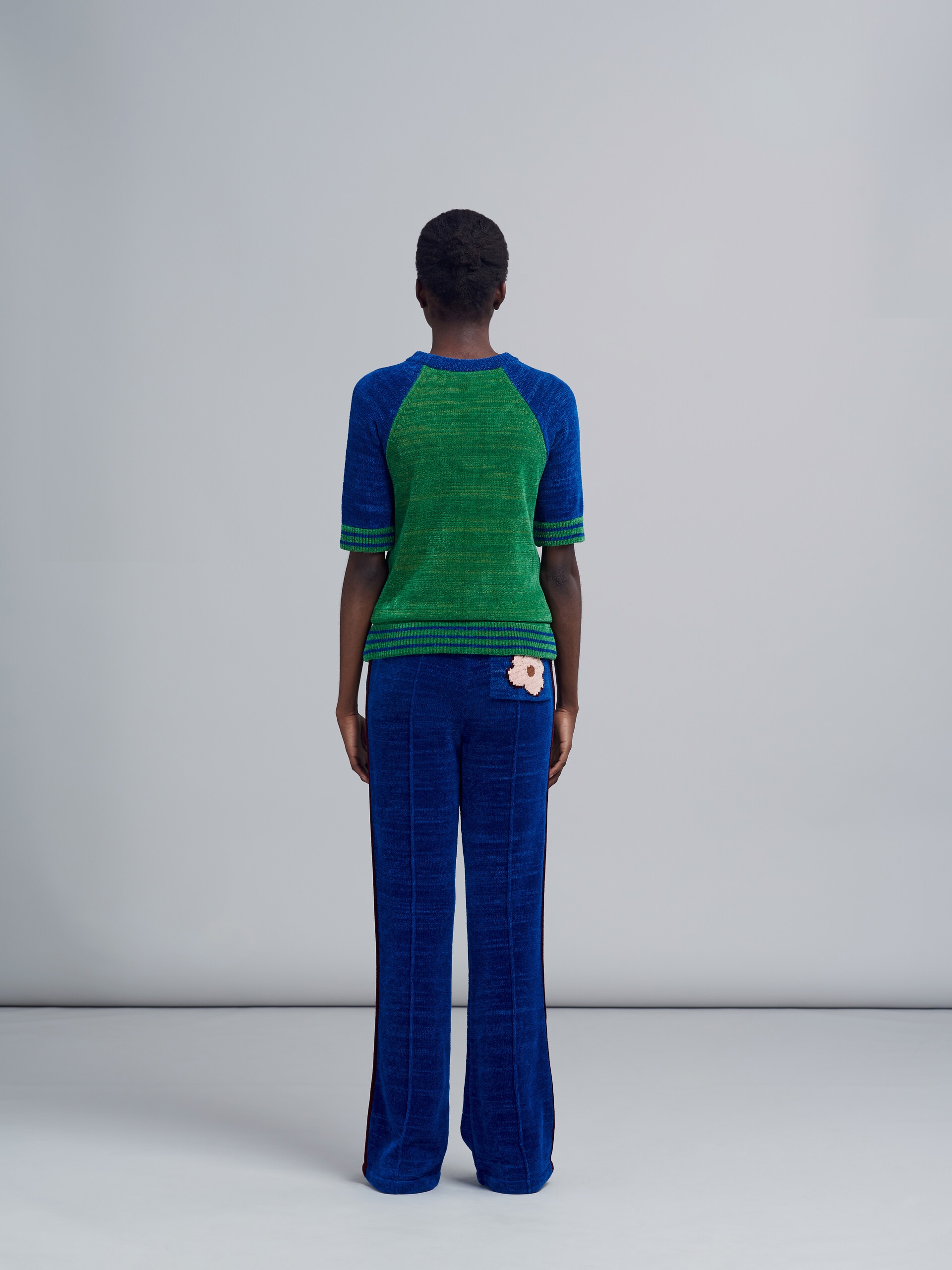 MOULINÉ CHENILLE TROUSERS - 3