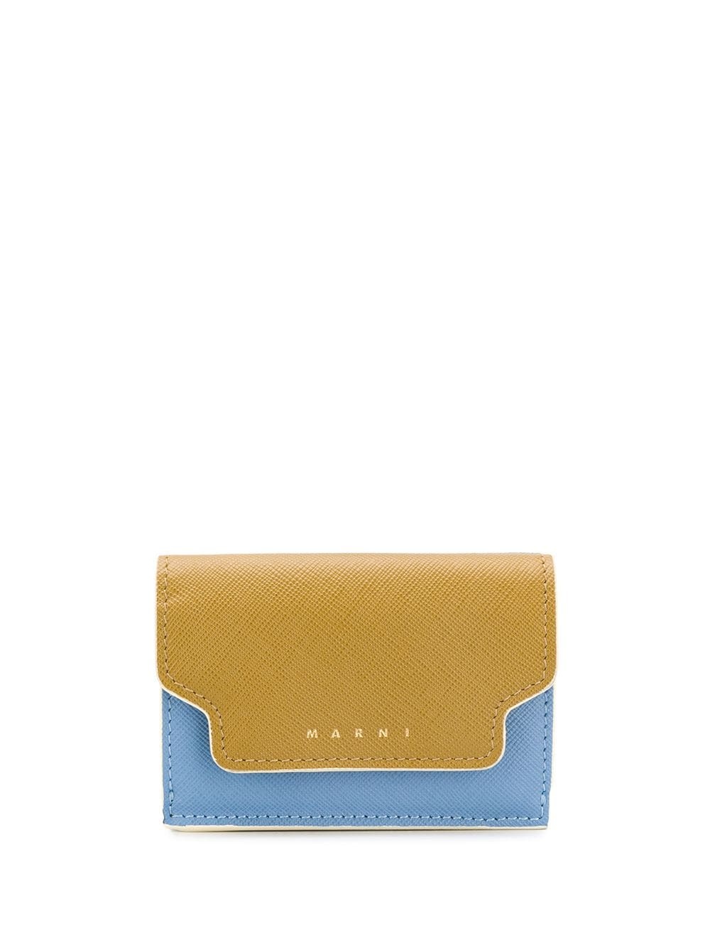 colour-blocked logo wallet - 1