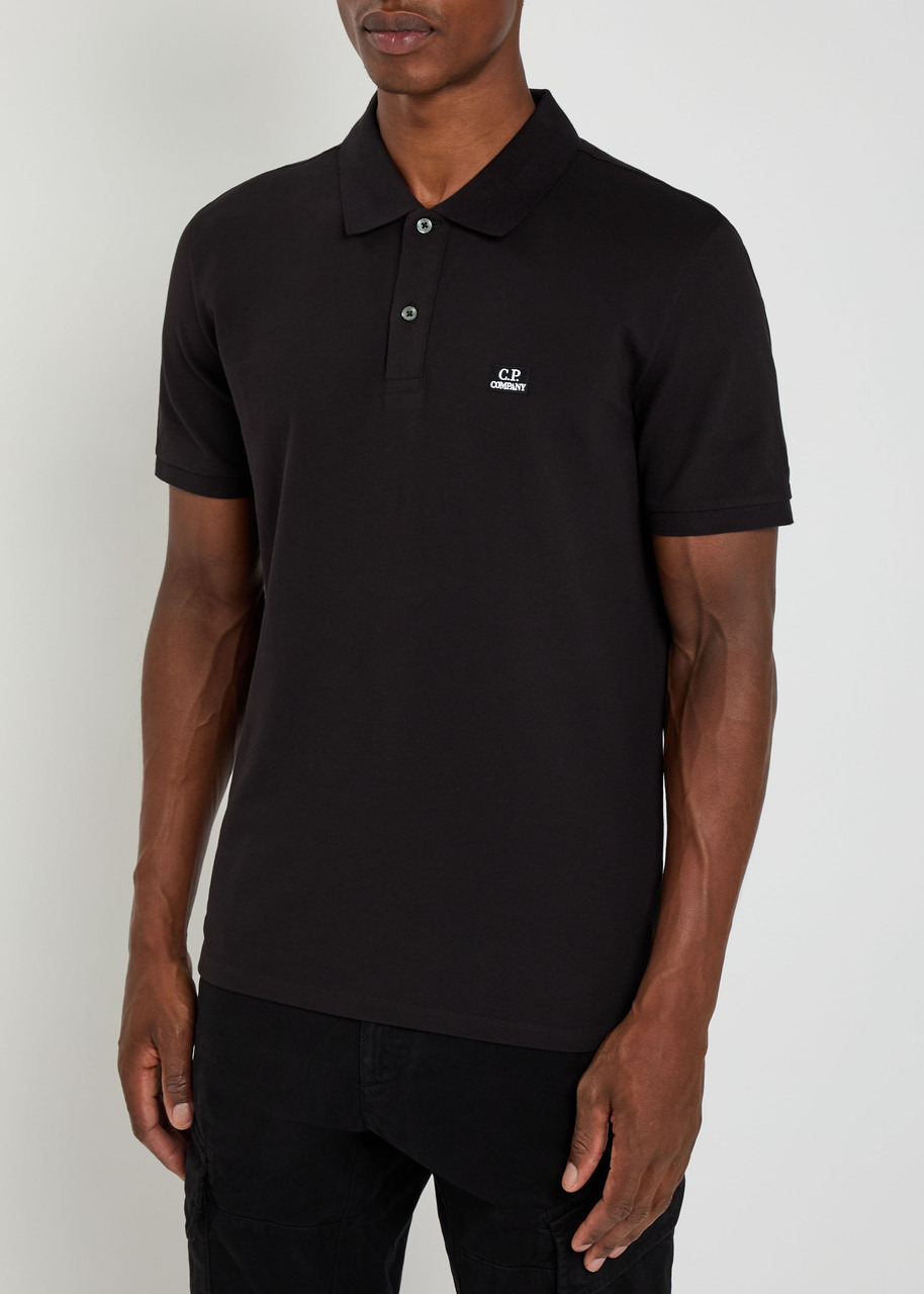 C.P. Company Logo-embroidered Piqué Stretch-cotton Polo Shirt - 2