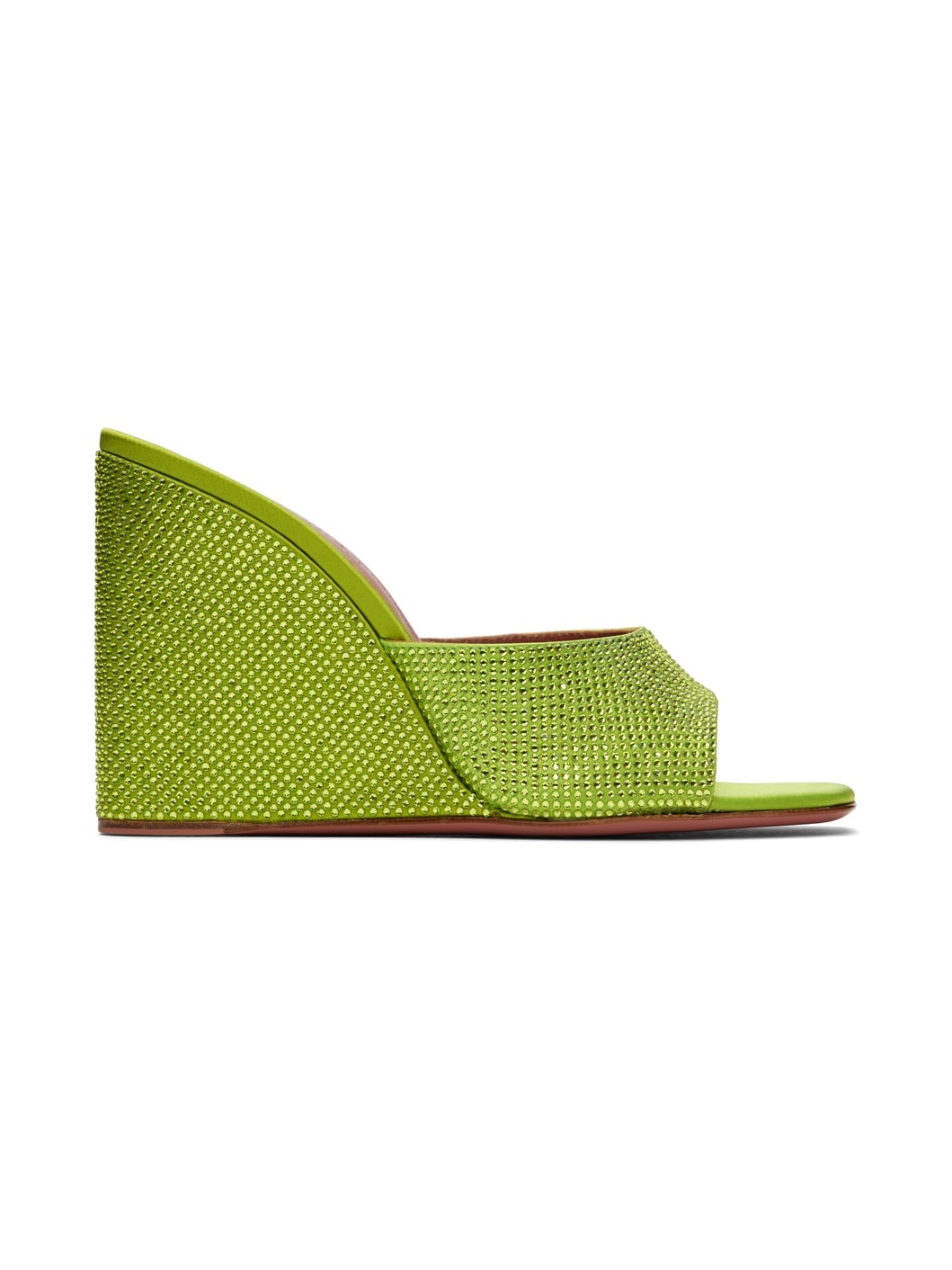 Green Lupita Wedge Sandals - 1