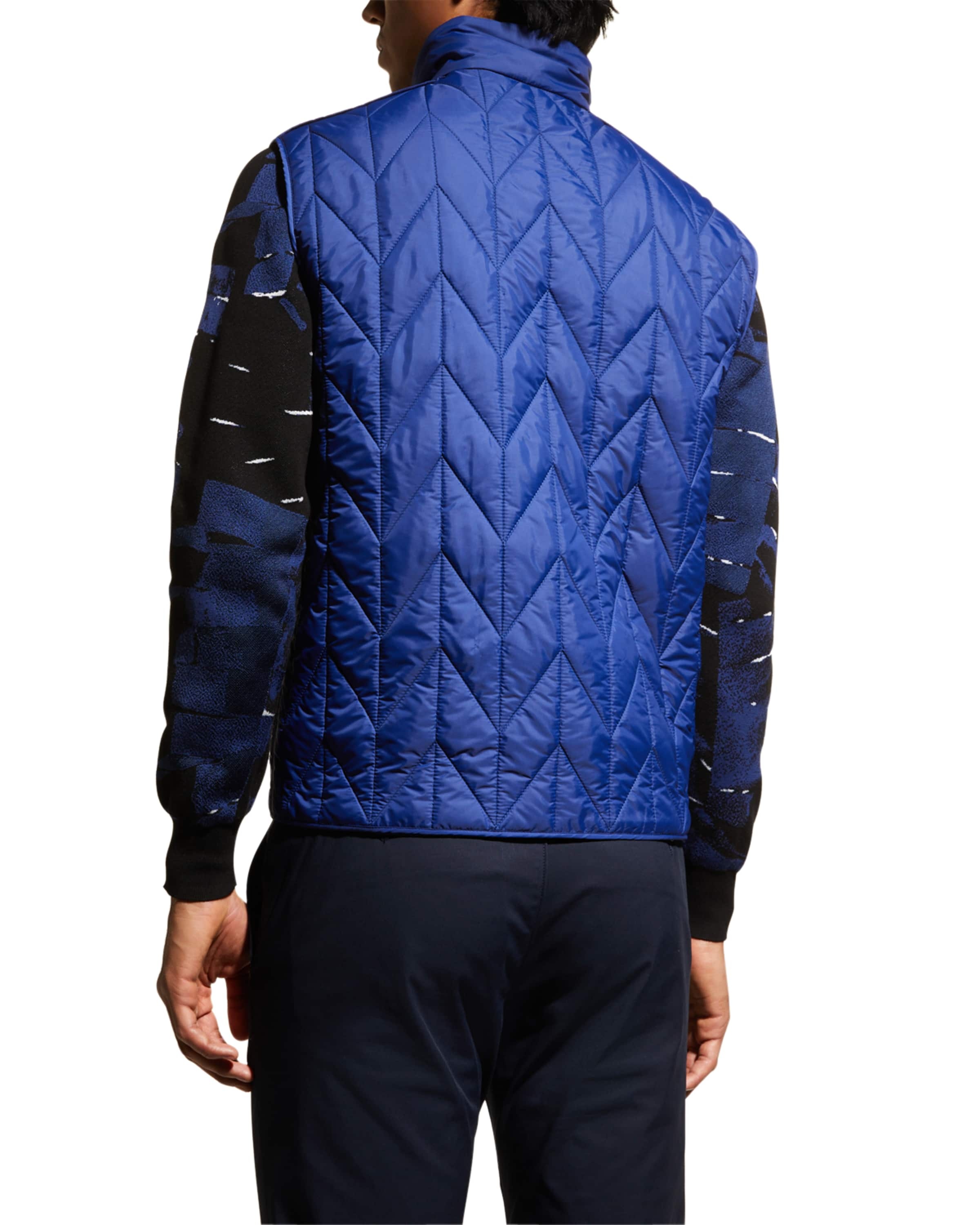 Men's Chevron Quilted Gilet - 4