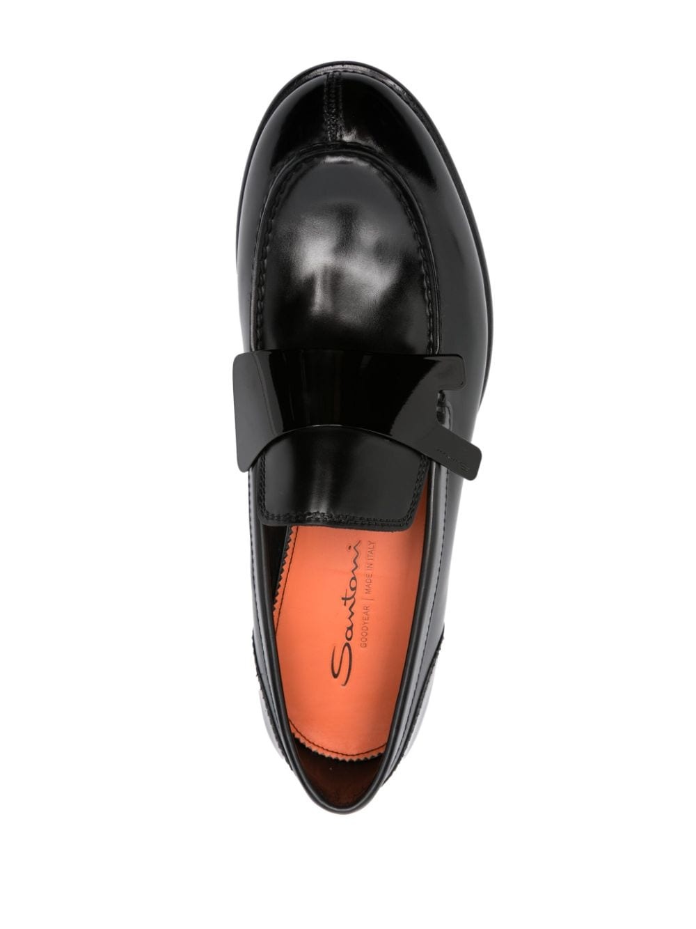 Moca leather penny loafers - 4