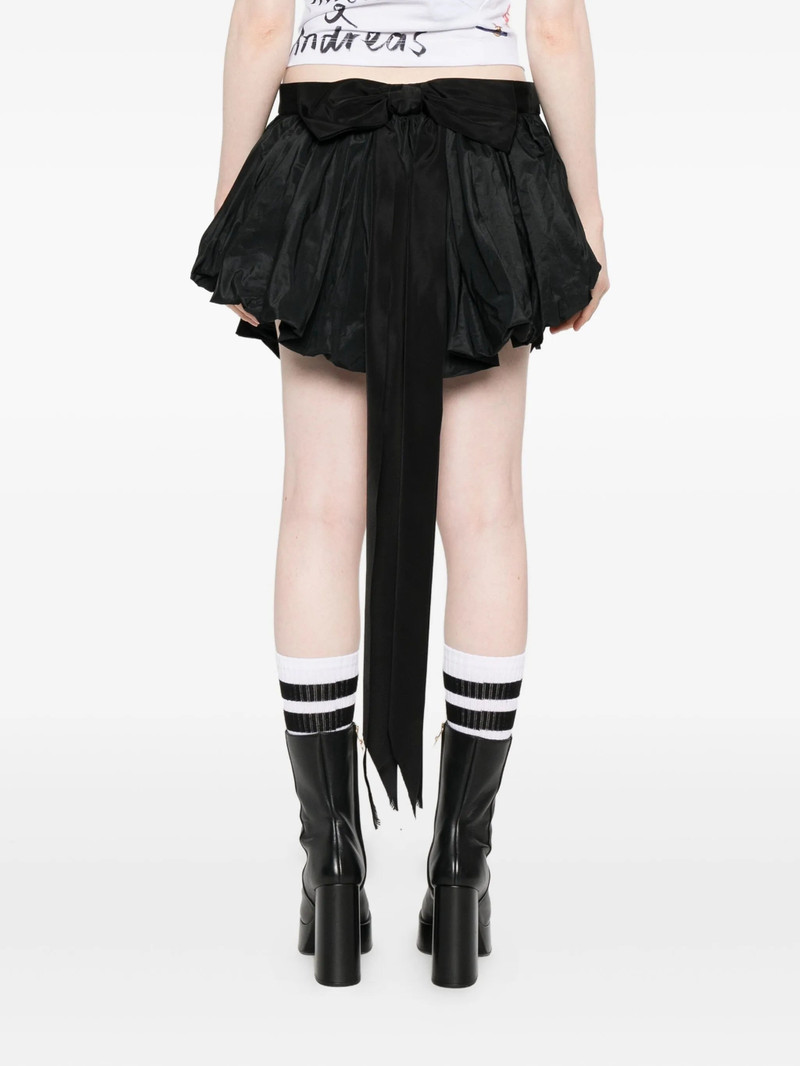 Dsquared2 Bow-detailed Ruffled Mini Skirt 4