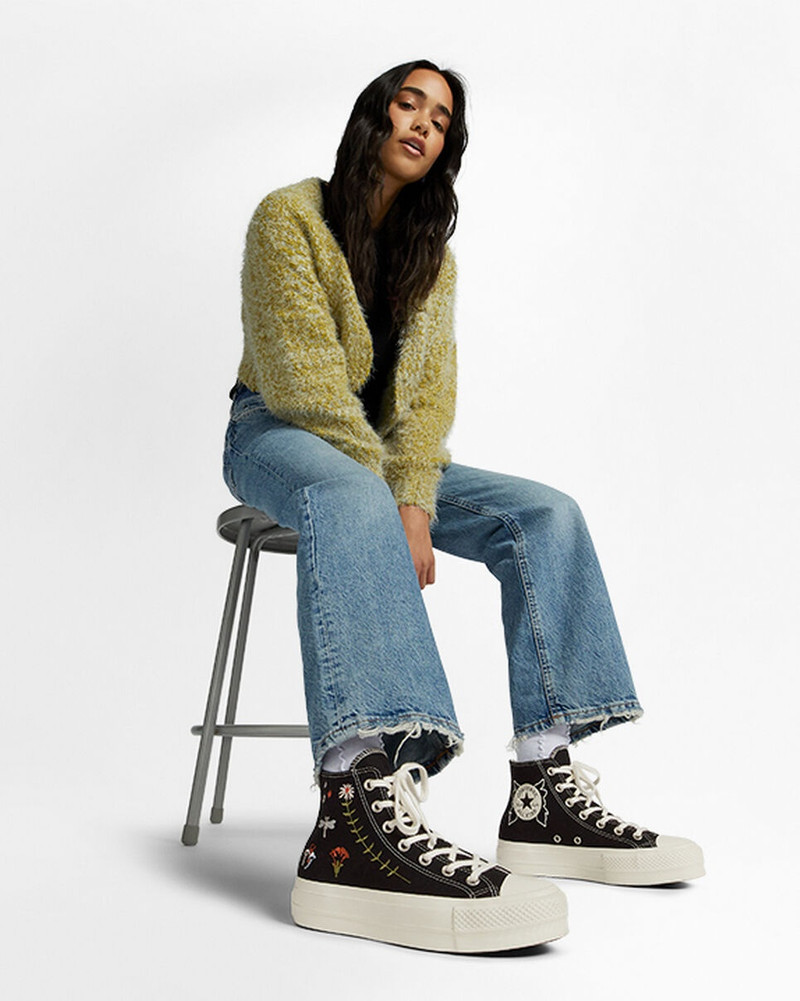 Chuck Taylor All Star Lift Platform Enchanted Garden 9
