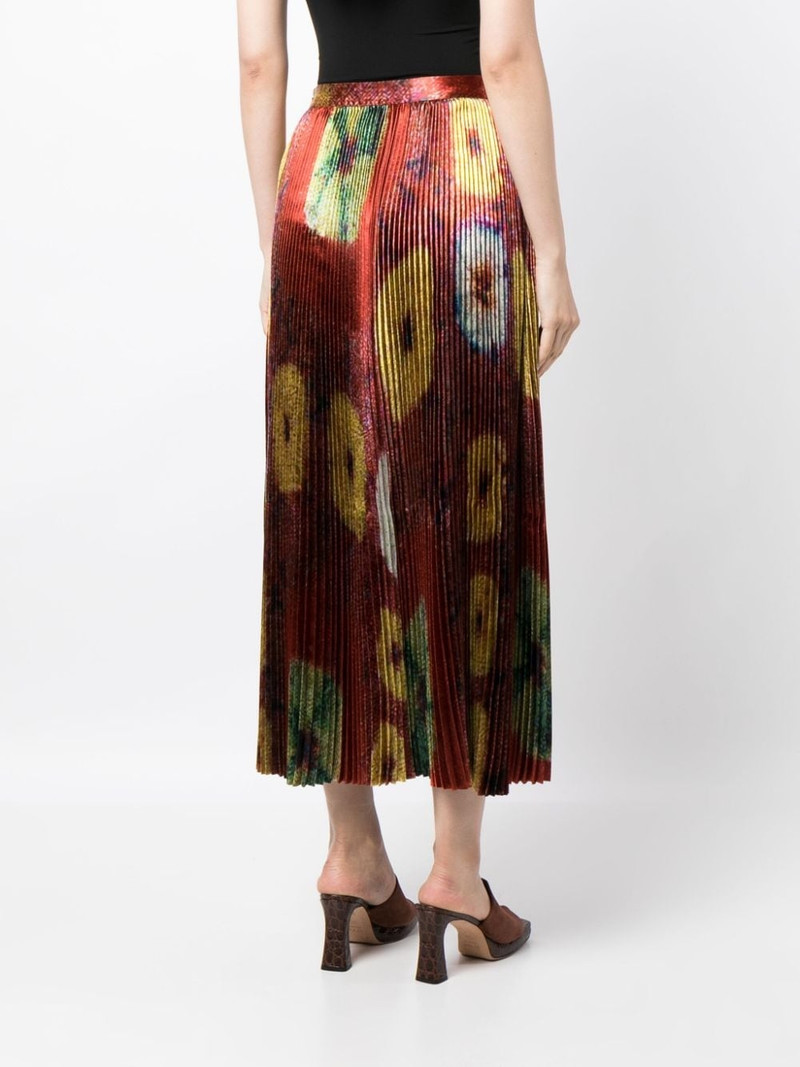 Rami high-waisted pleated skirt 4