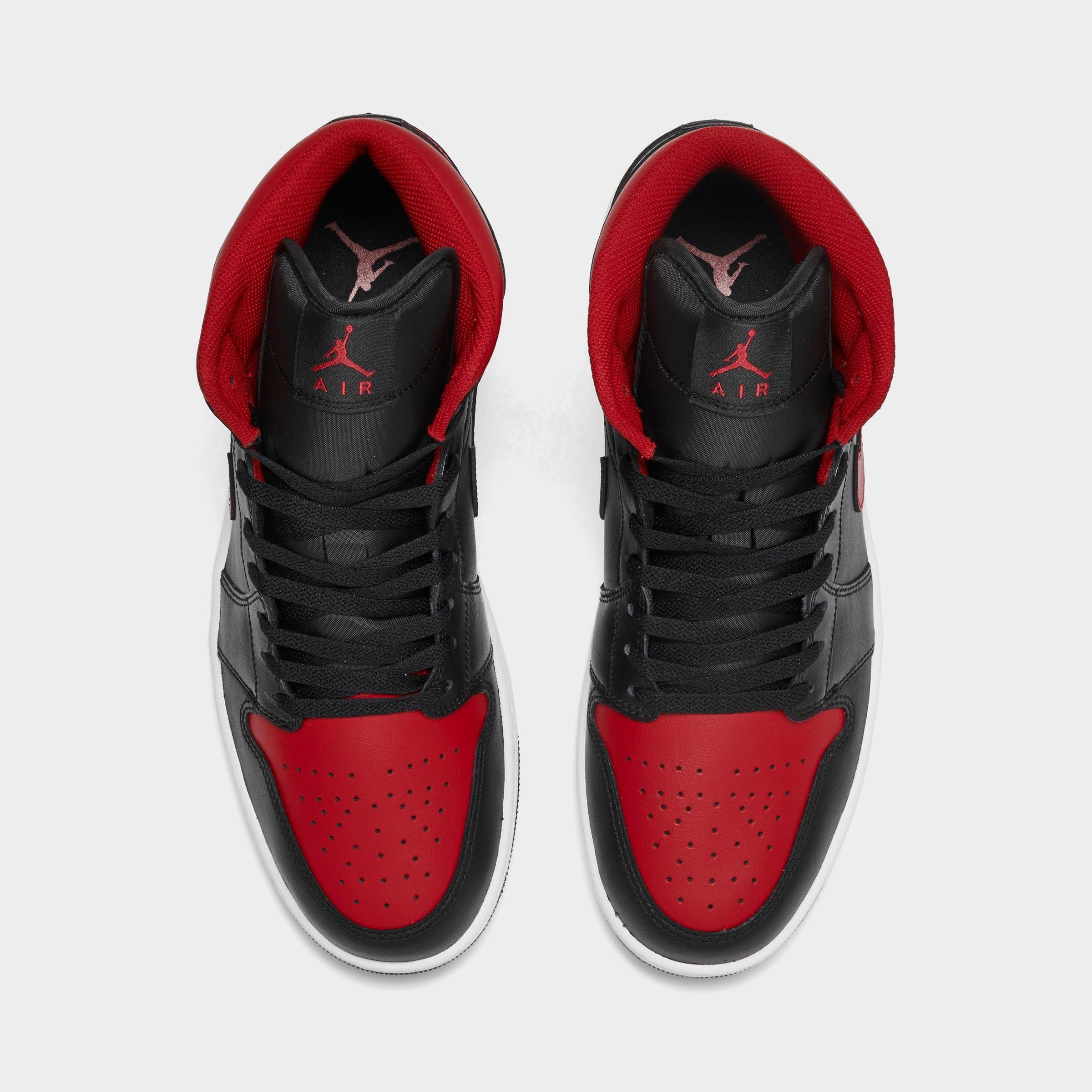 MEN'S AIR JORDAN RETRO 1 MID CASUAL SHOES - 5