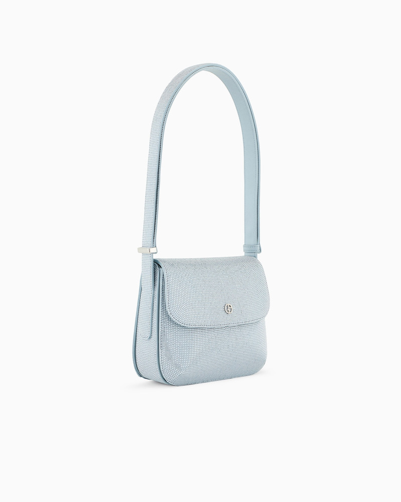 GIORGIO ARMANI La Prima satin and rhinestone bag outlook