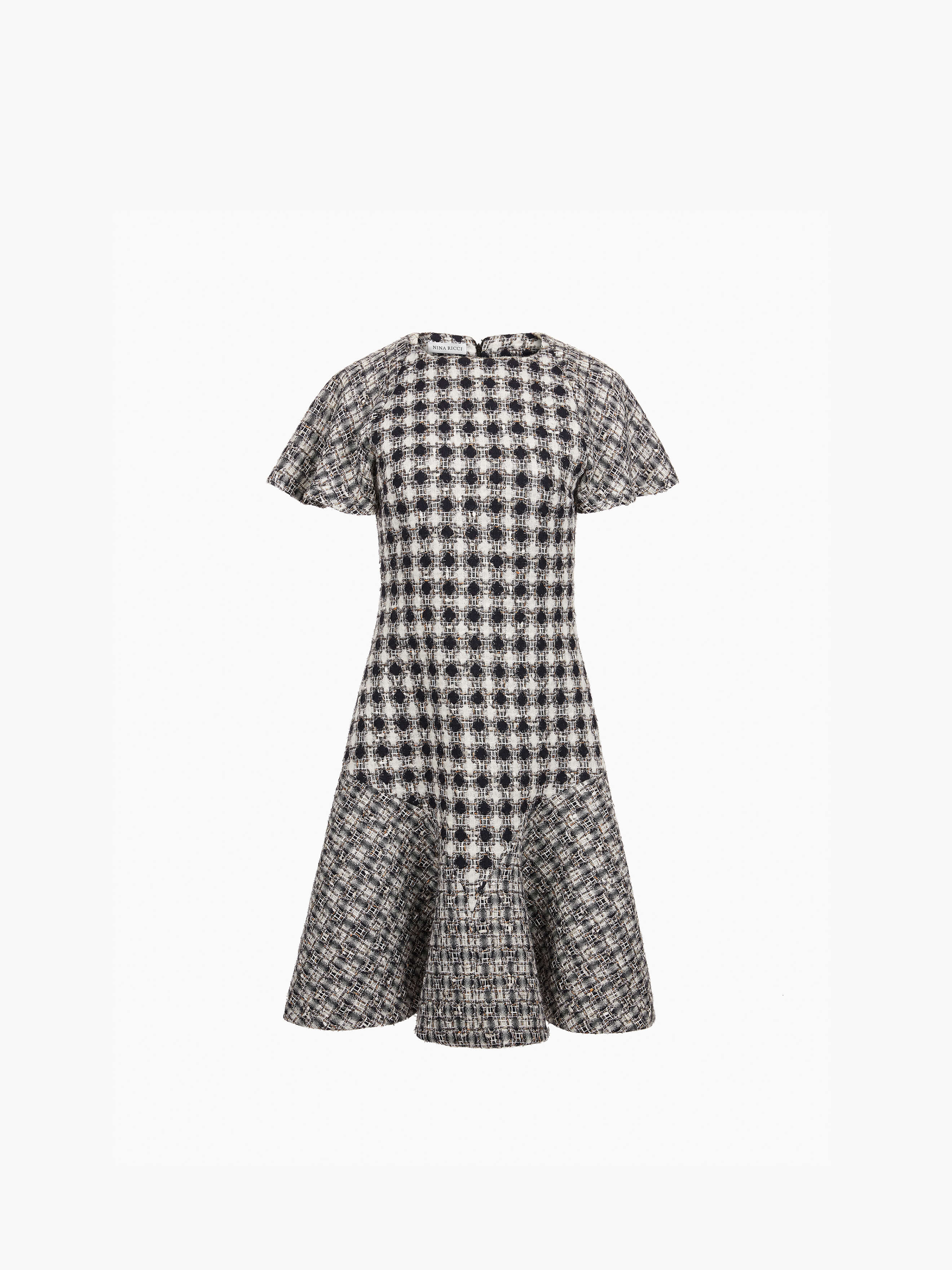 Midi Tweed Dress - 5