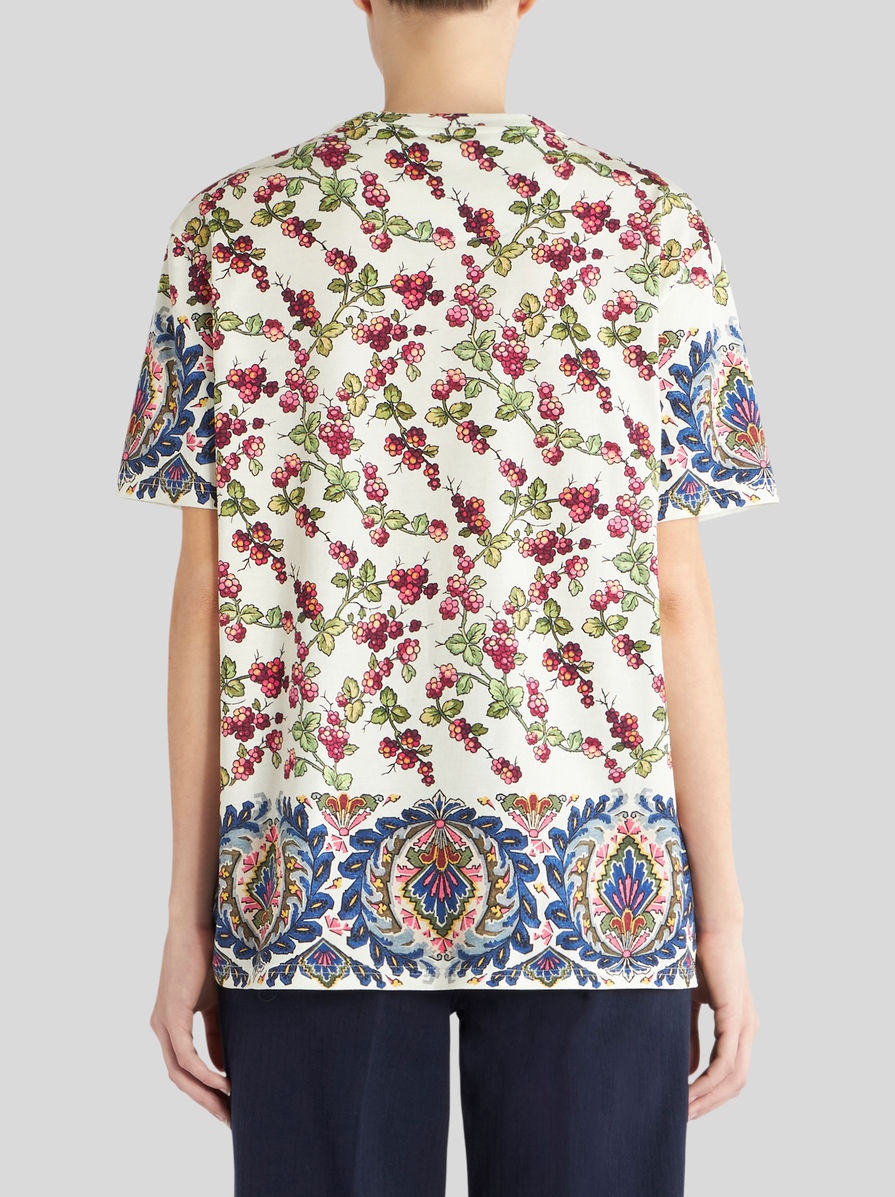 T-SHIRT WITH BERRY PATTERN - 4