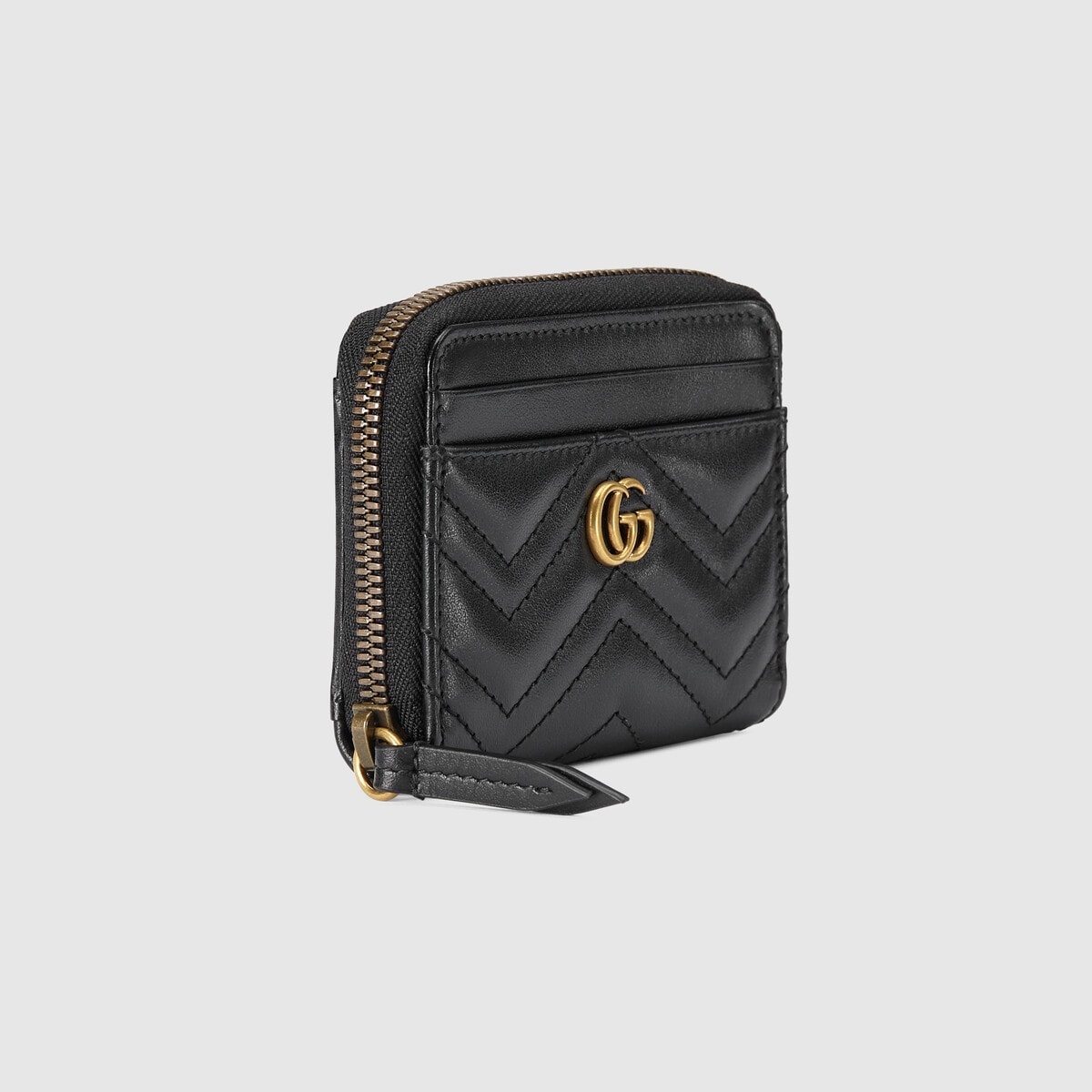 GG Marmont matelassé zip card case - 4