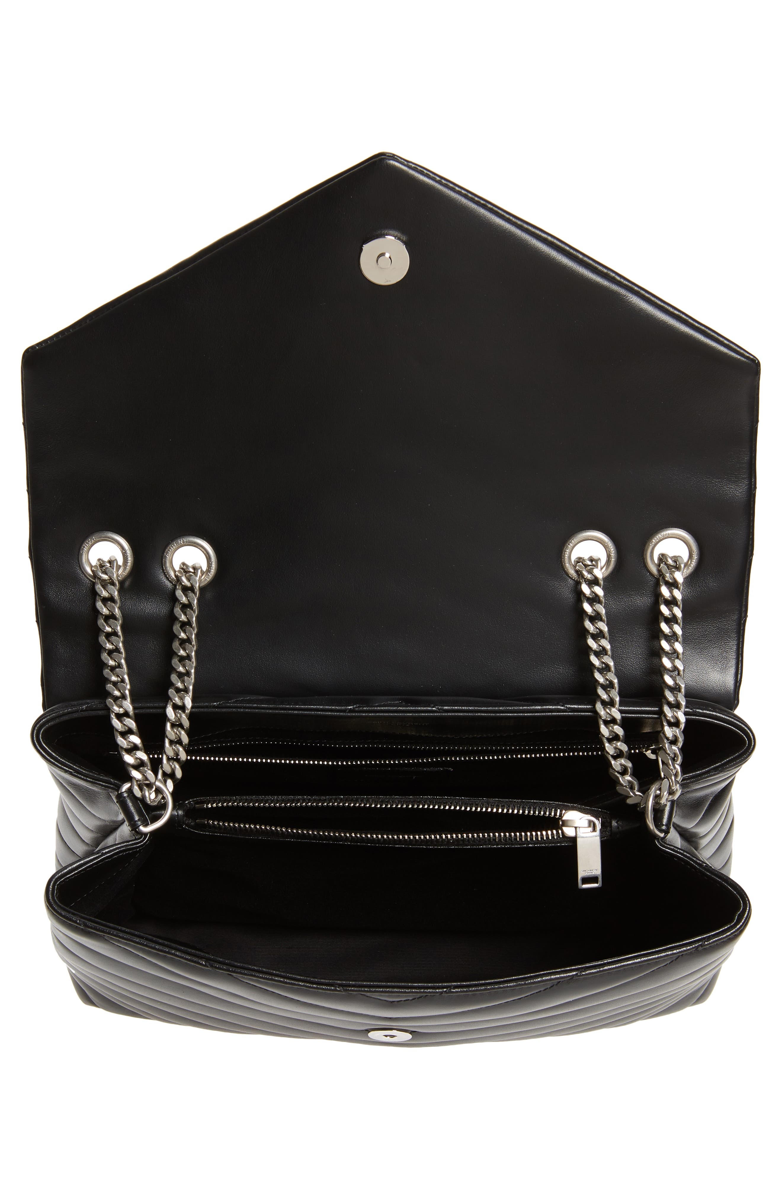Medium Loulou Matelassé Leather Shoulder Bag - 6