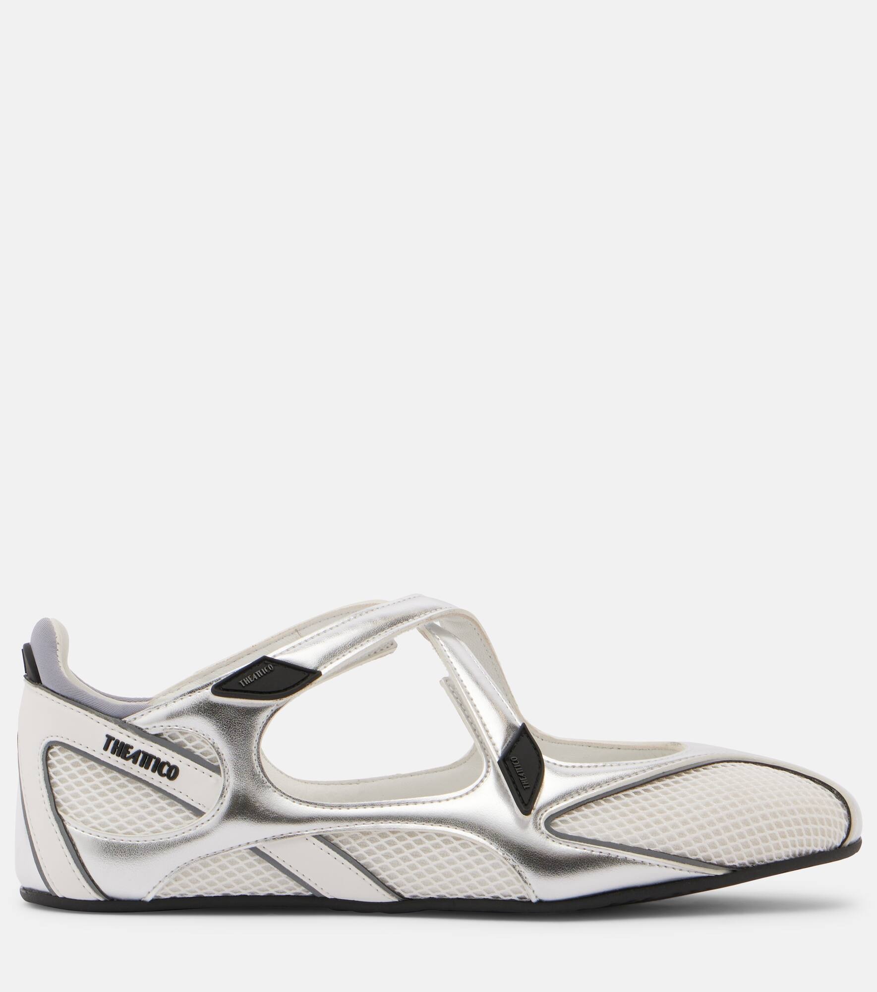 Floor 01 metallic ballet flats - 4