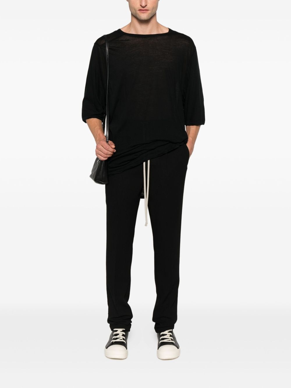wool track pants - 2