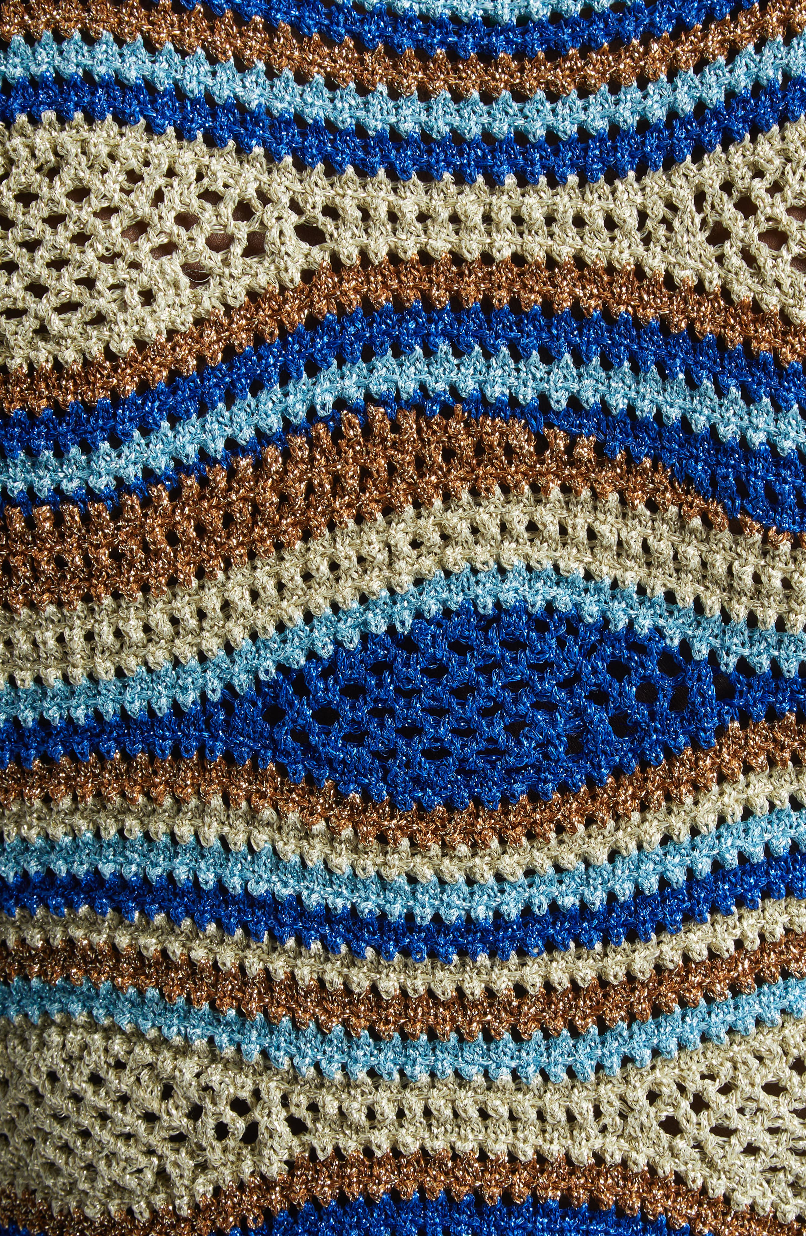 FARM Rio Mixed Waves Striped Cardigan in Multi at Nordstrom - 6