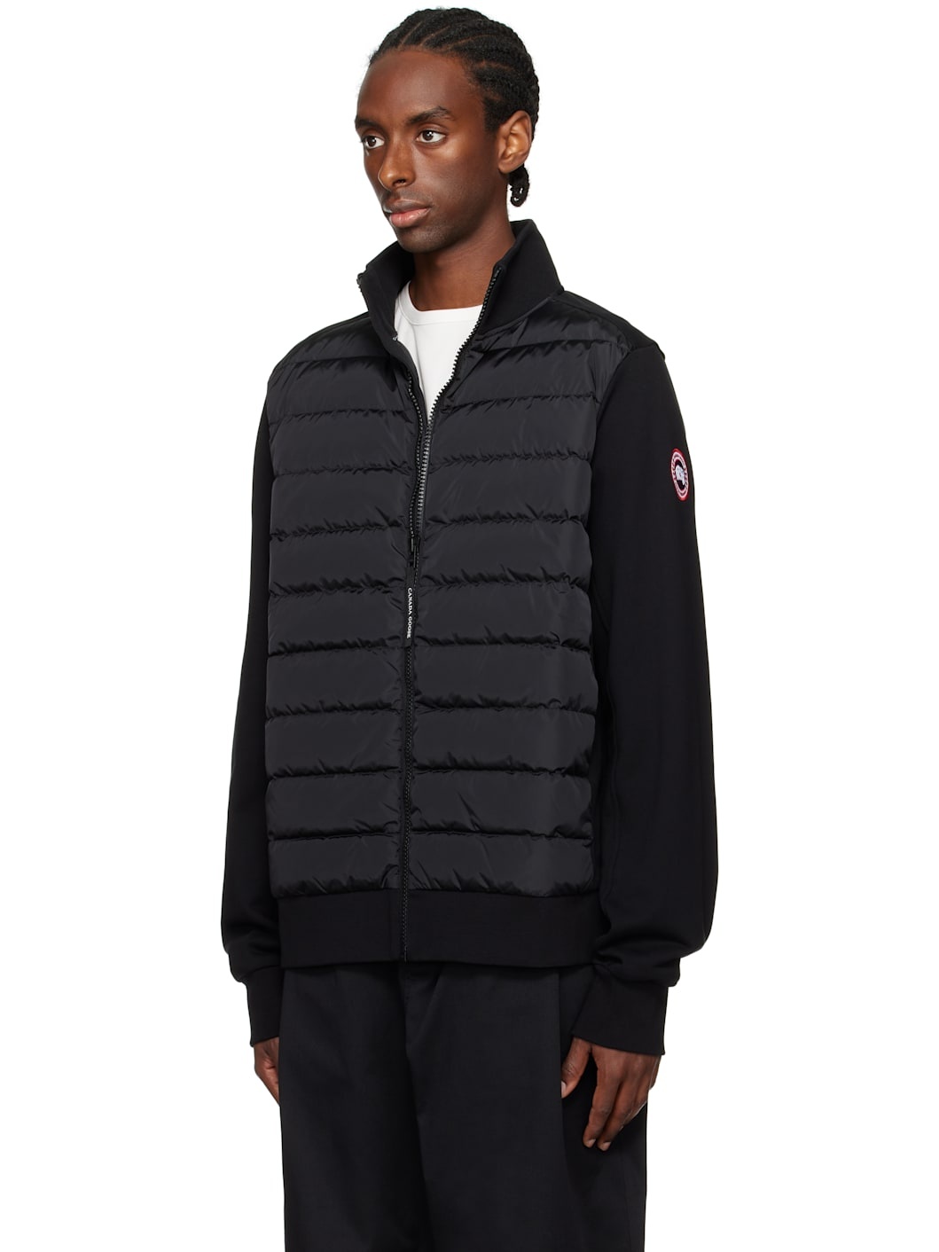 Black HyBridge Huron Full-Zip Down Jacket - 4