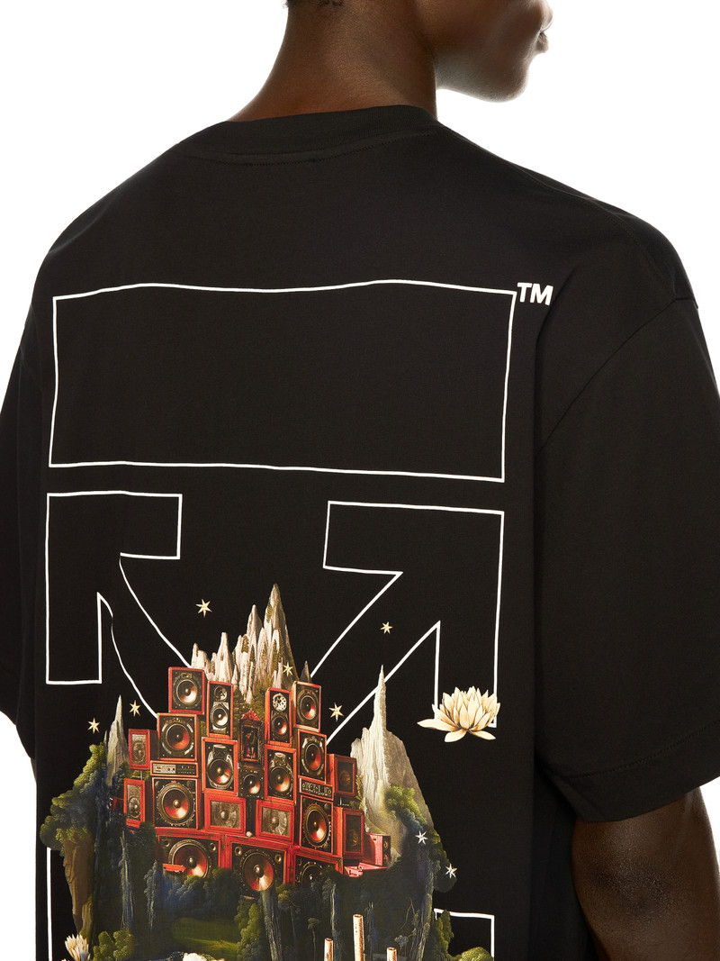 Off-White Landscape Arrow Skate Logo Tee outlook