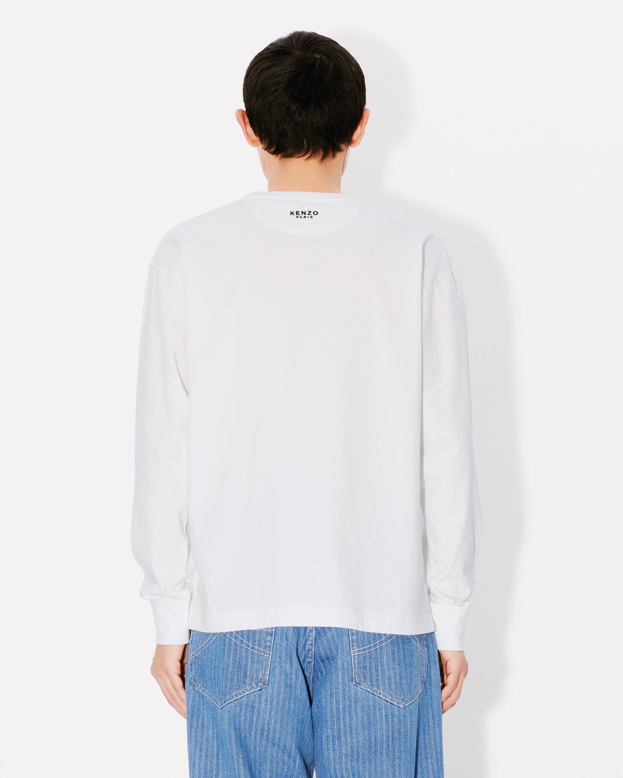 'Boke Flower' embroidered long sleeve T-shirt - 4