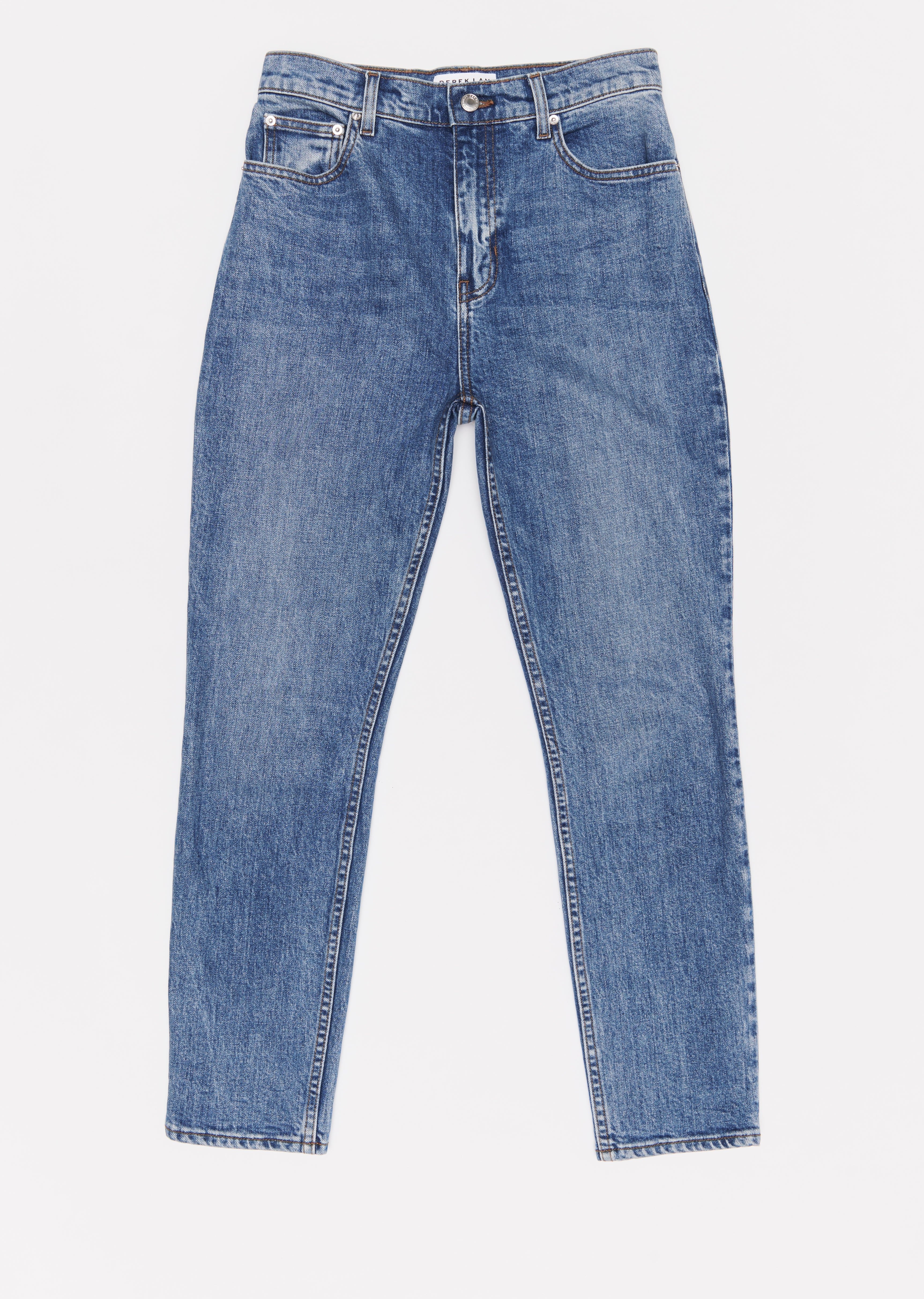EDEN 5 POCKET SLIM STRAIGHT LEG JEAN - 2