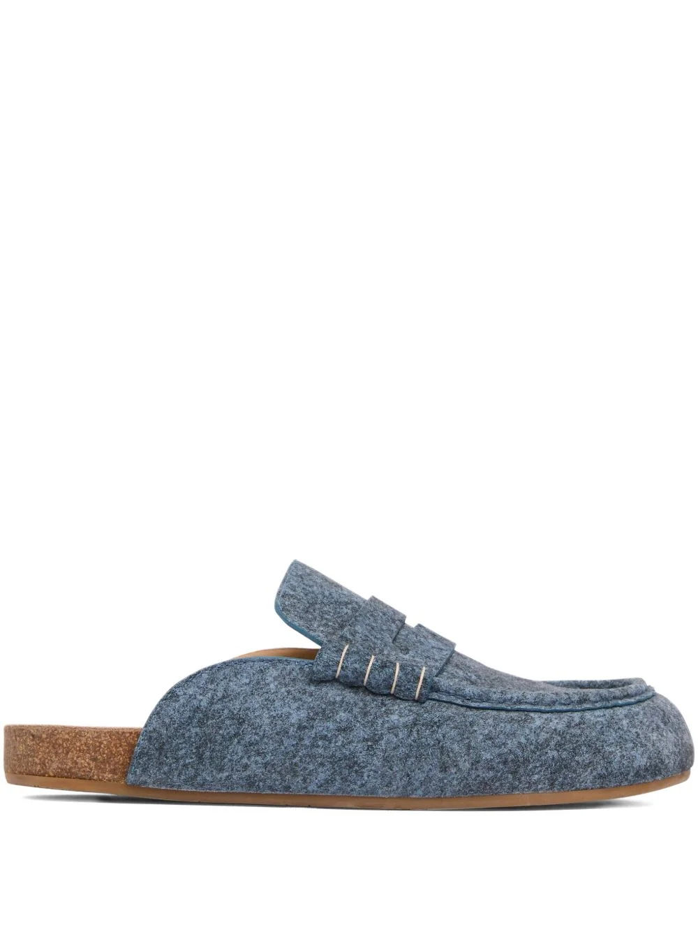 denim flat mules - 1