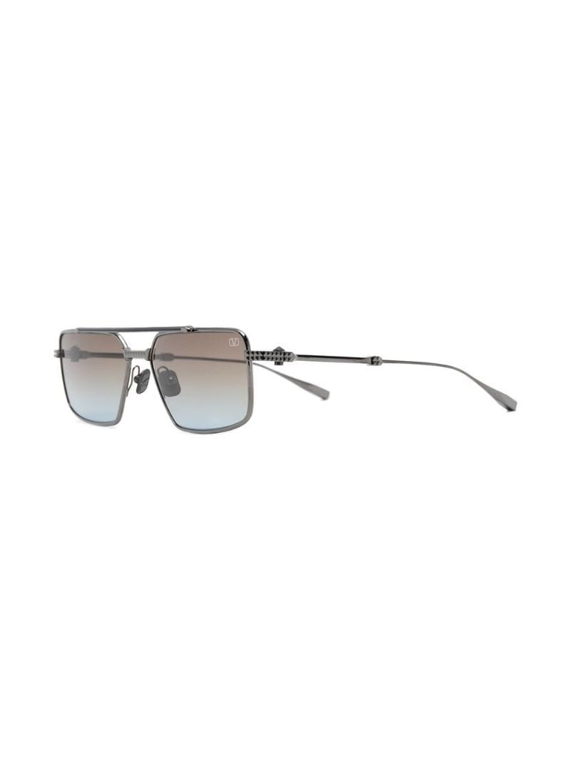 Rockstud pilot-frame sunglasses - 2
