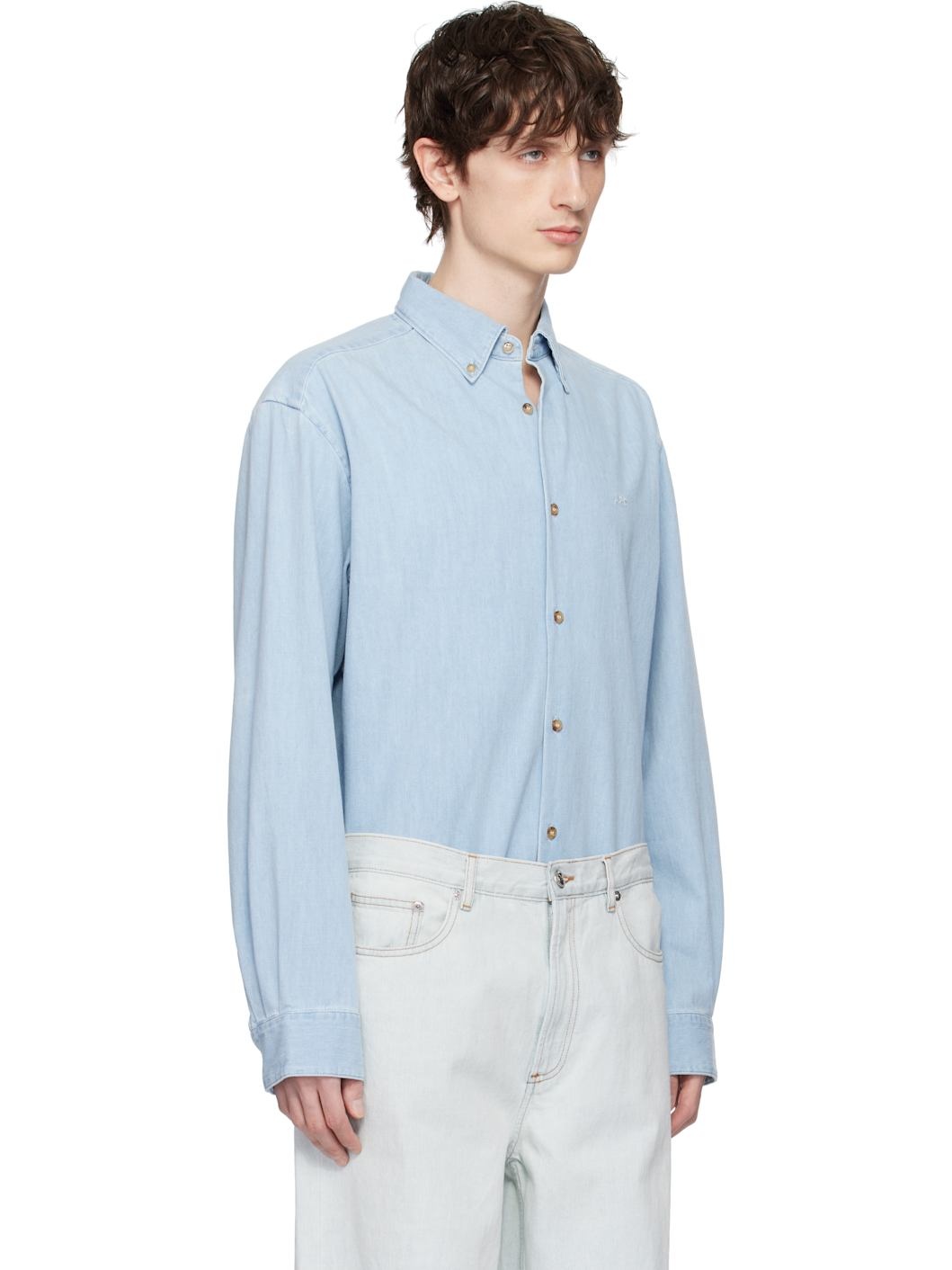 Blue Mathias Denim Shirt - 2