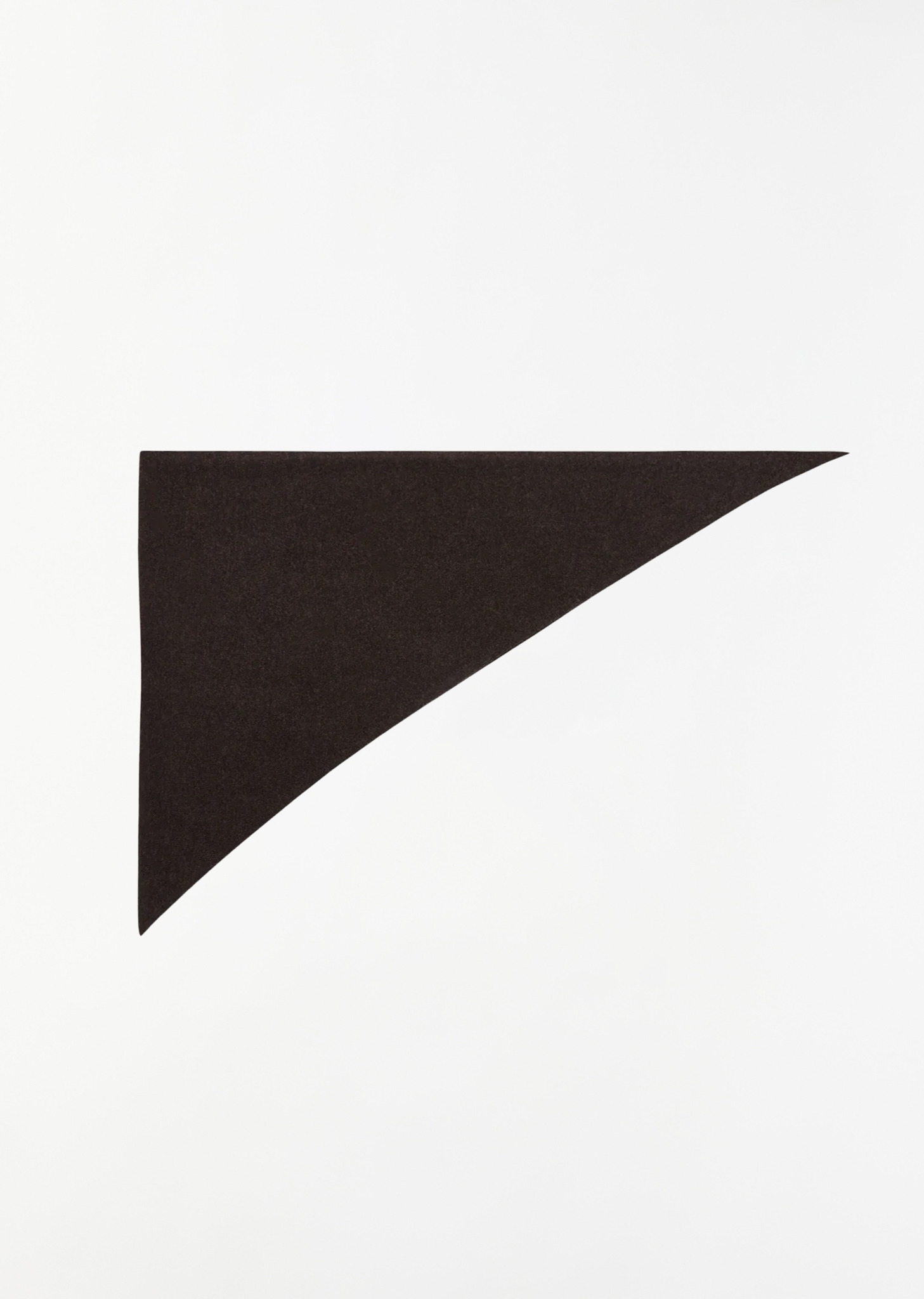 Leomine Cashmere Scarf — Brown Melange - 1