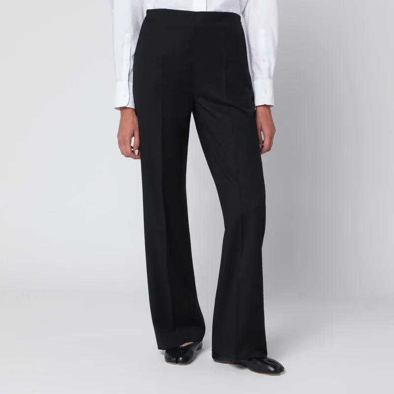 Black Priska trousers in wool - 1