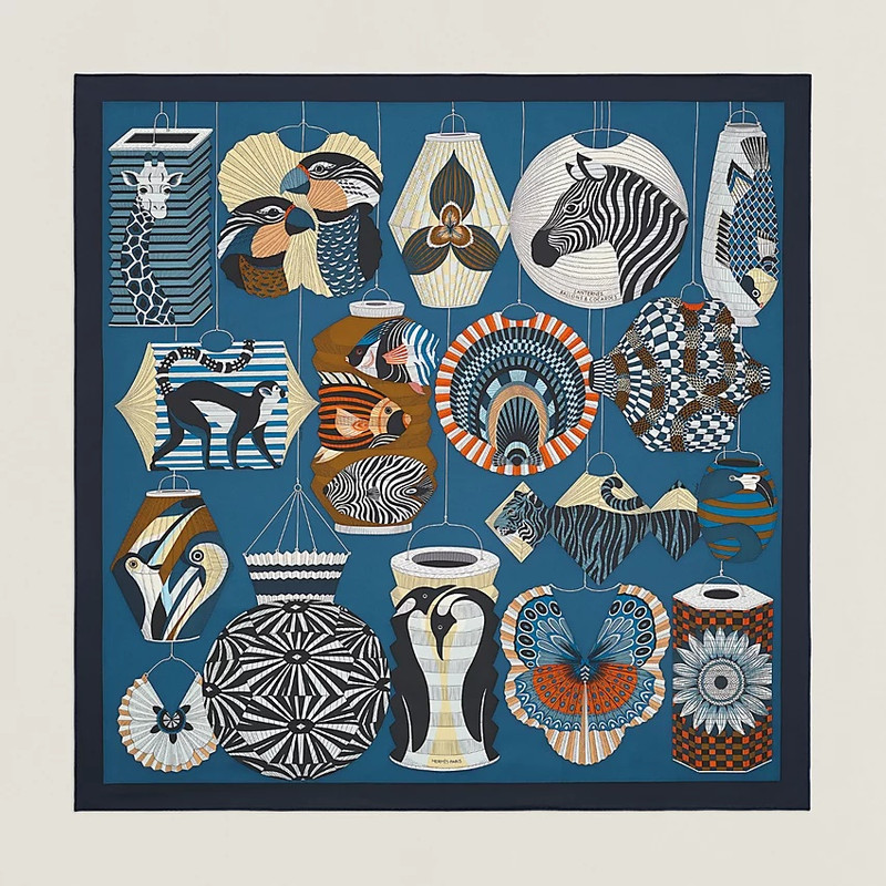 Lanternes, Ballons et Cocardes scarf 90 1