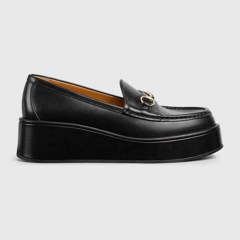 여자의 말 비트 쐐기 loafer - 1