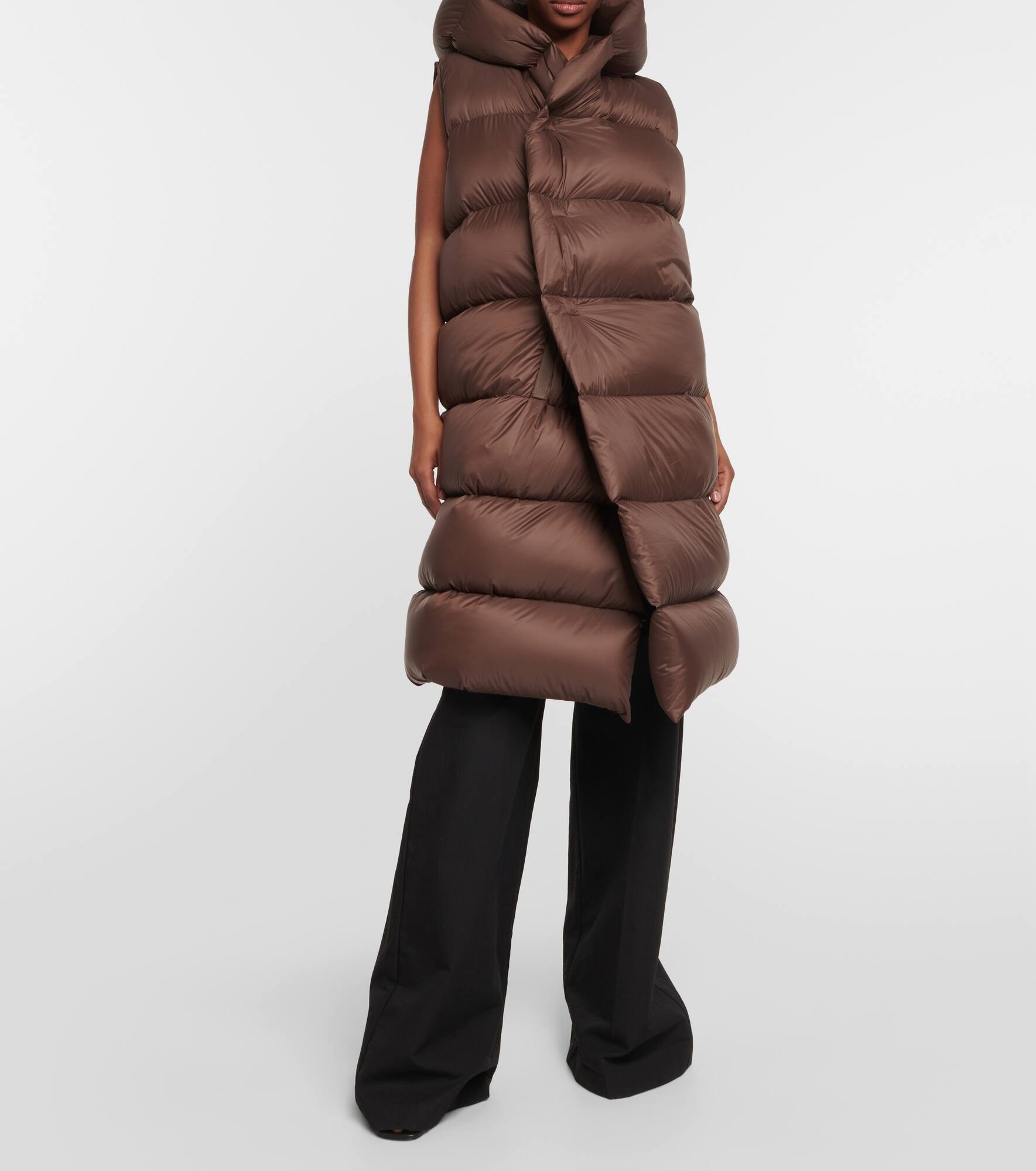 Quilted down coat - 2