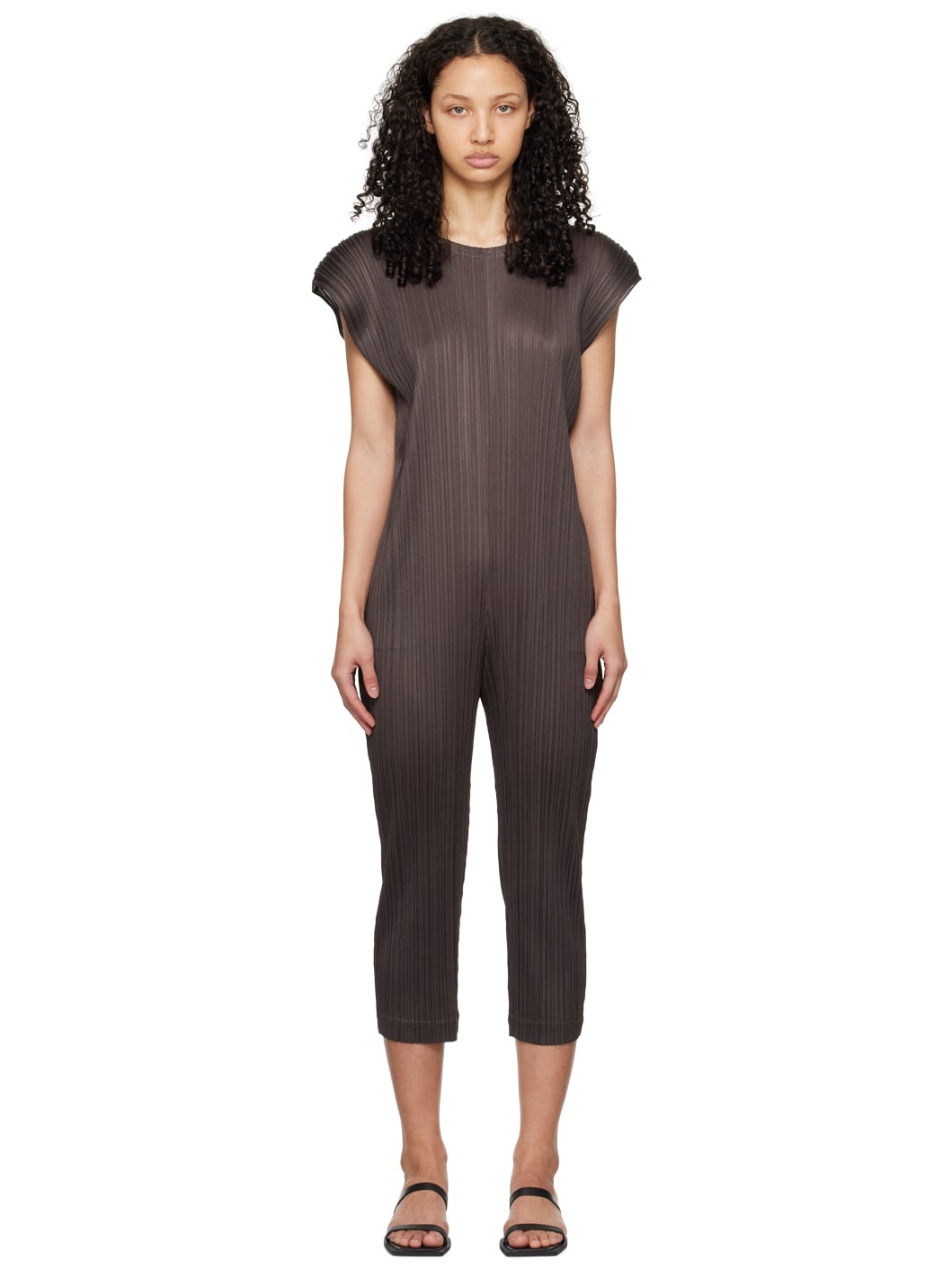Gray Monthly Colors January Jumpsuit - 1