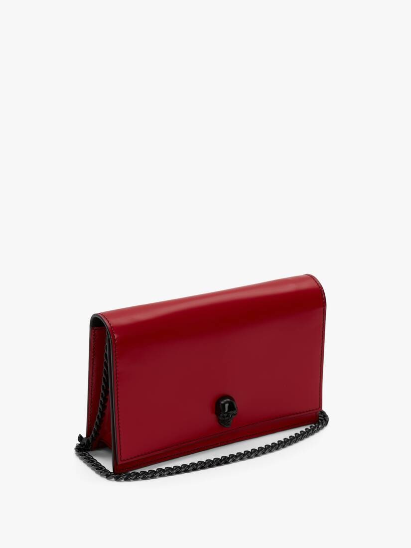 Small Skull Bag in Red - 2