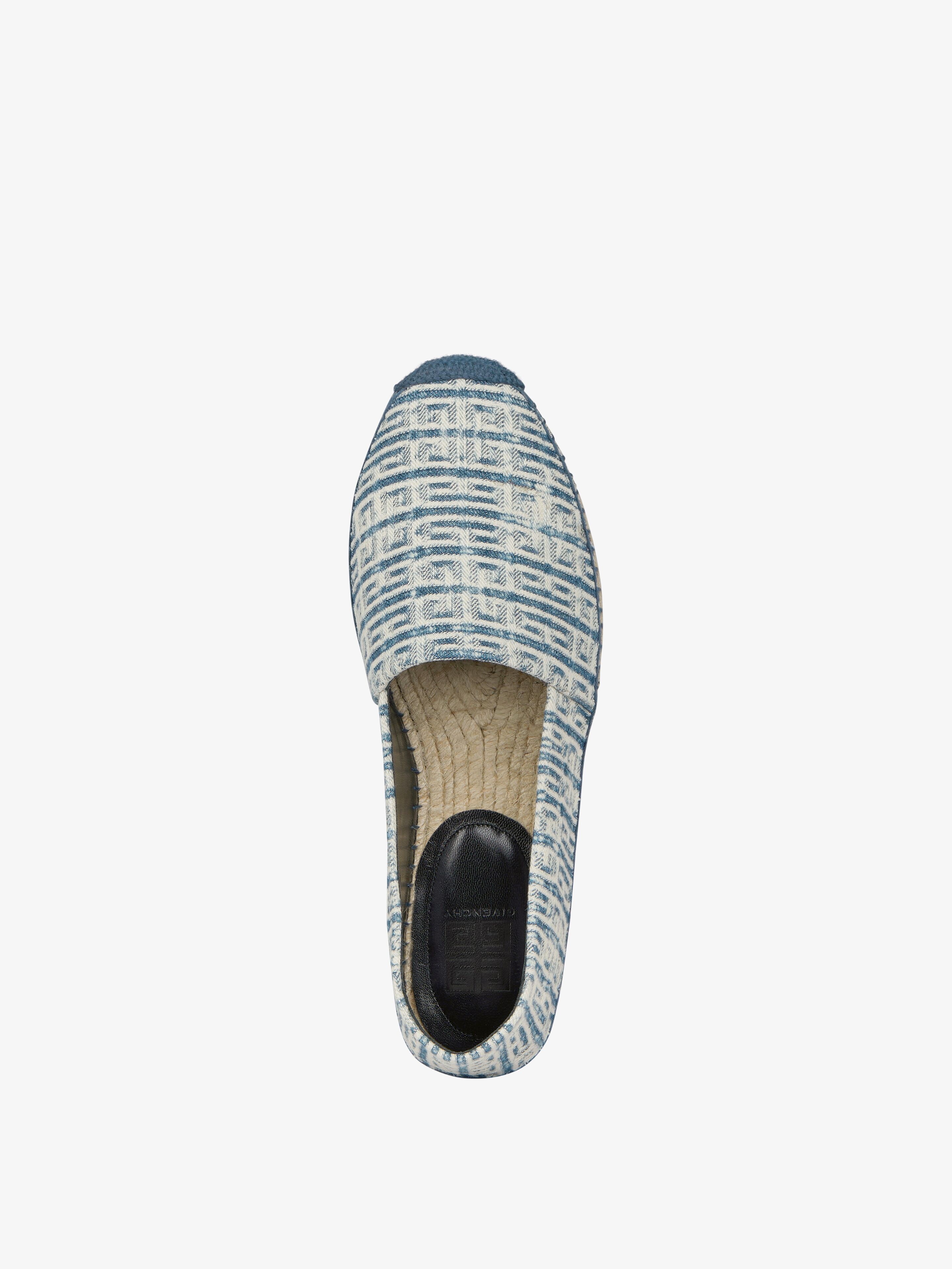 ESPADRILLES IN 4G JACQUARD - 4