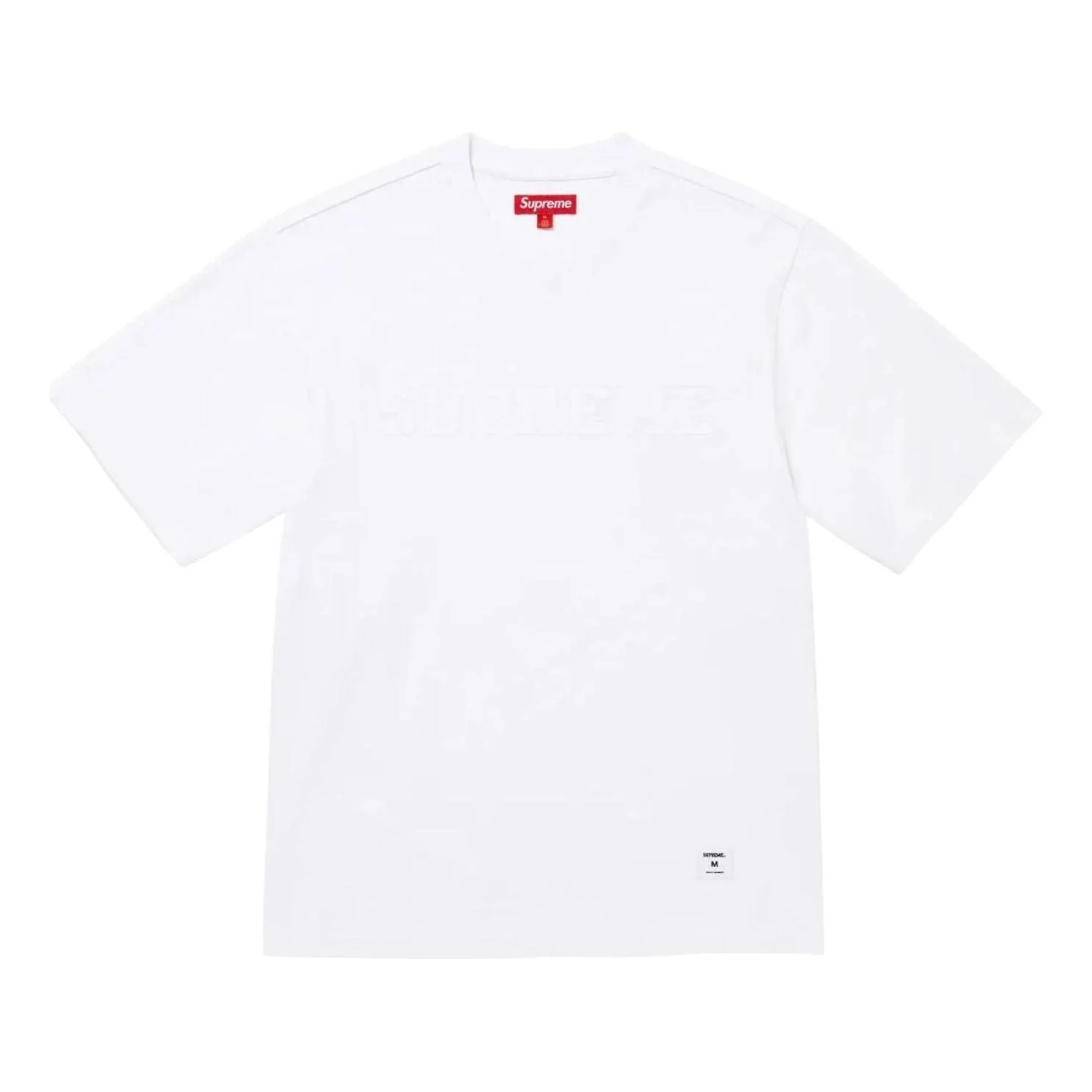 Supreme Collegiate Appliqué Short-Sleeve T-Shirt 'White' FW25KN77-WHITE - 1