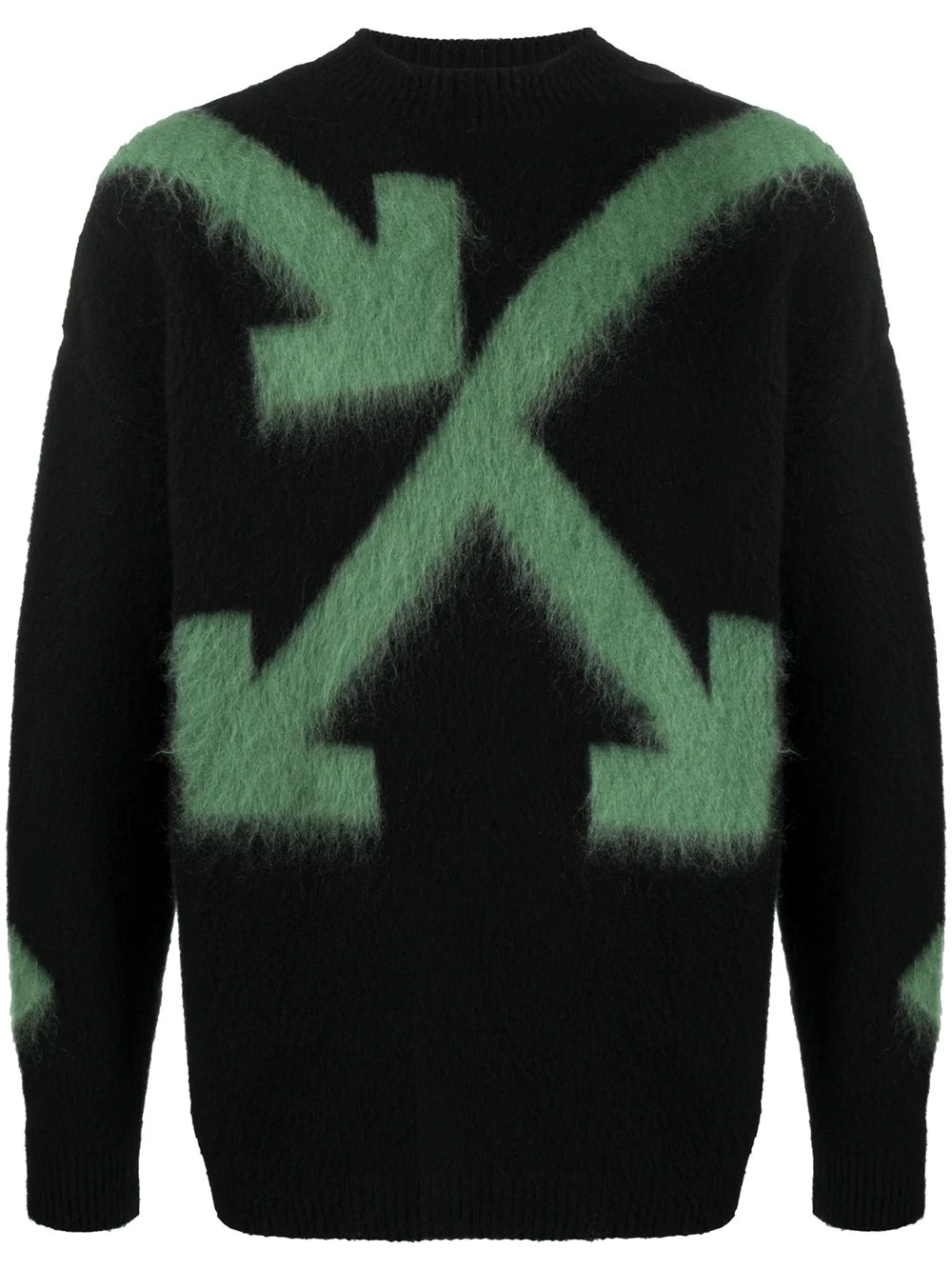 Arrows intarsia-knit jumper - 1