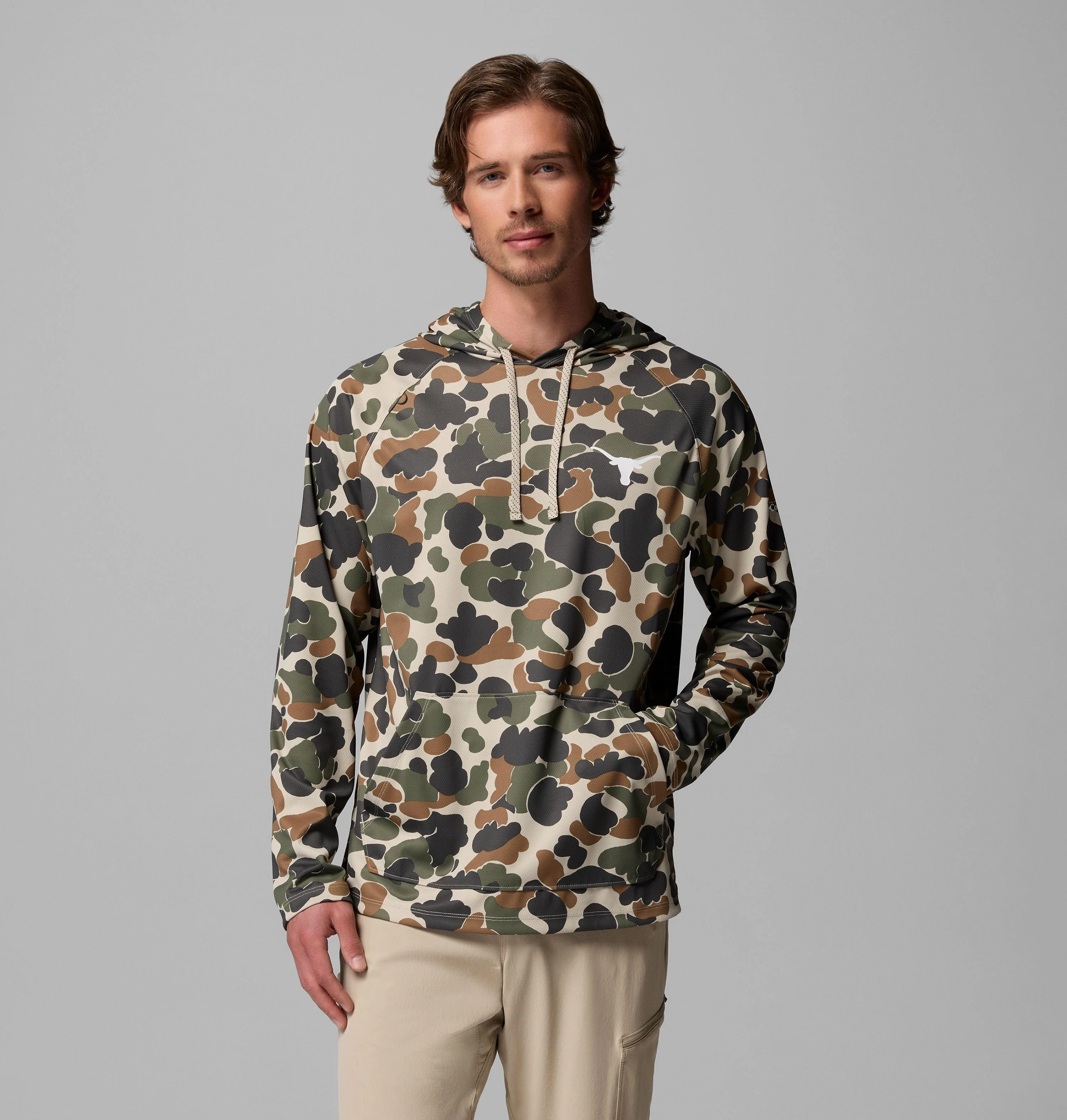 Men's Collegiate Wild Cast Camp Hoodie - Texas - 1