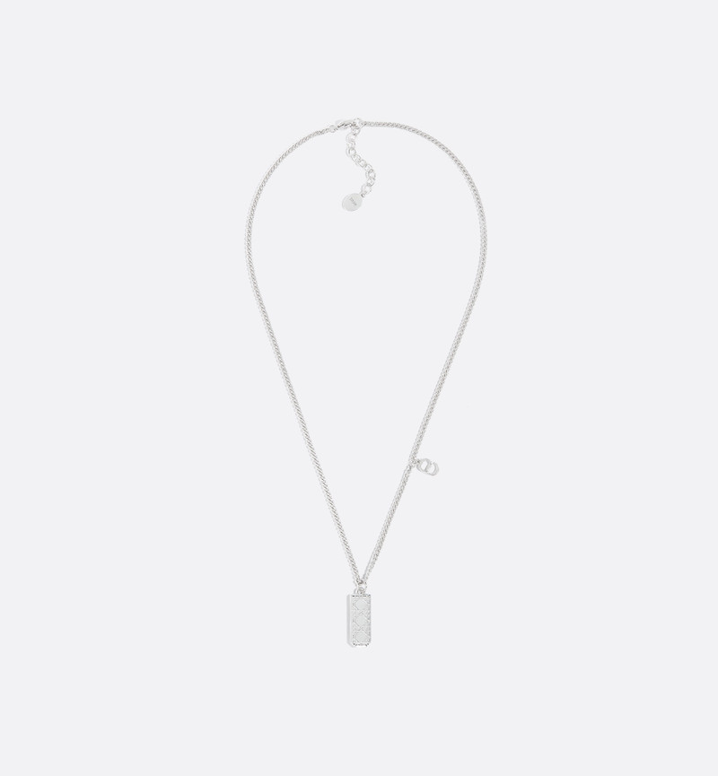 Cannage Plate Pendant Necklace 1